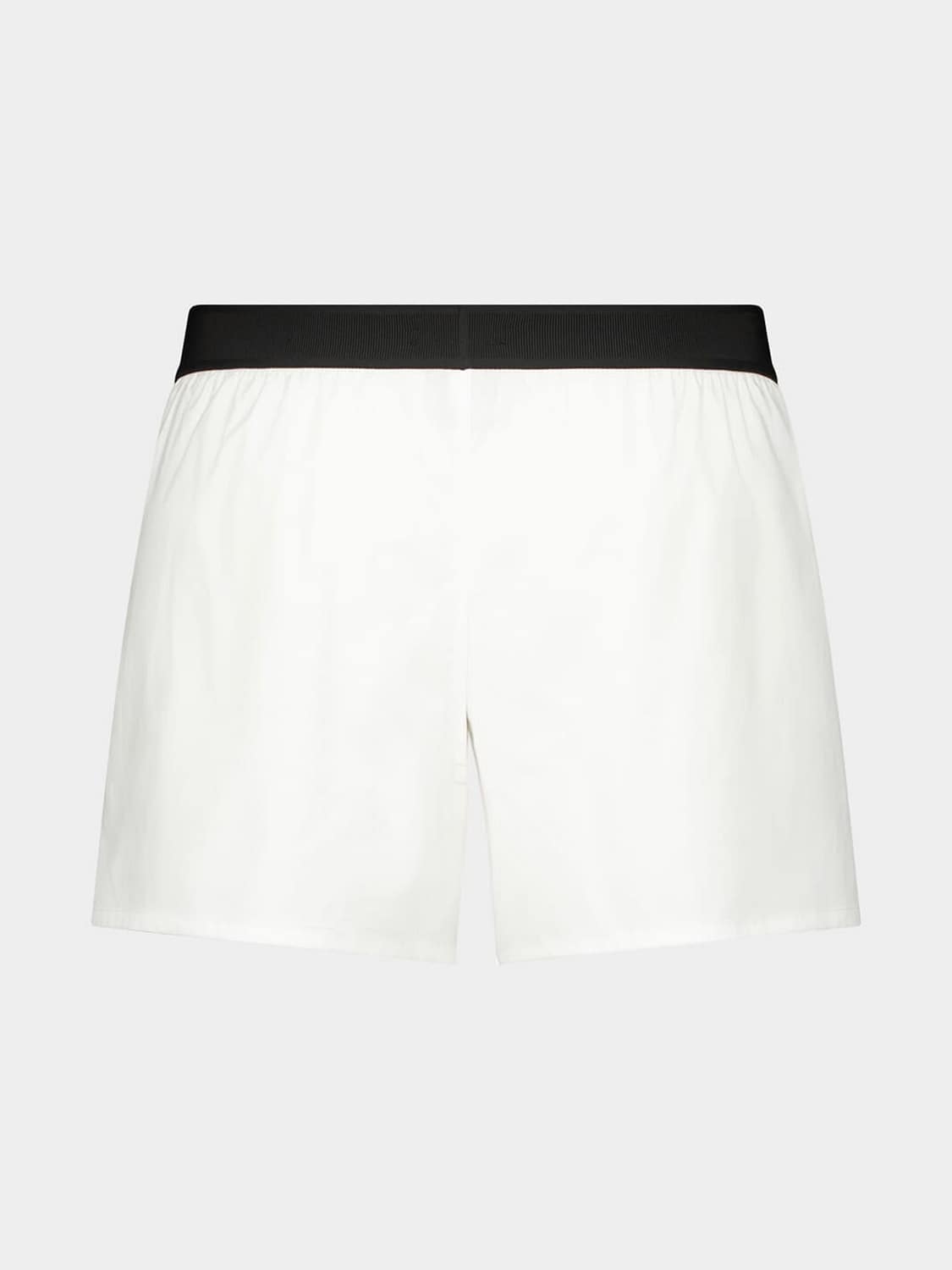 TOM FORD UNTERWÄSCHE: Tom Ford Boxershorts aus Stretch-Baumwolle mit Logo-Bund, Weiß - Img 2