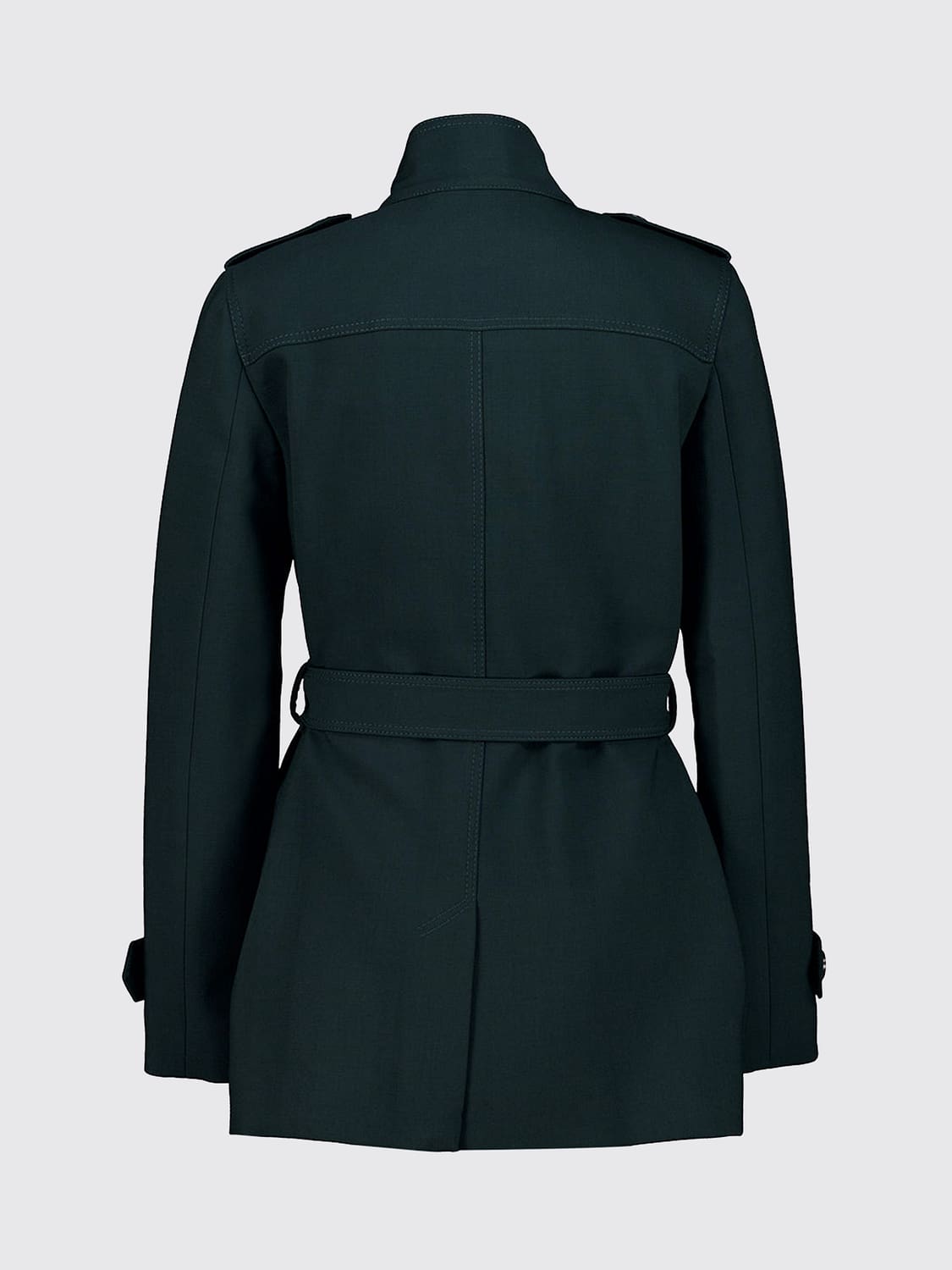 ZIMMERMANN CHAQUETA: Chaqueta utility Zimmermann de lana con hombreras y cinturón ajustable, Verde - Img 3