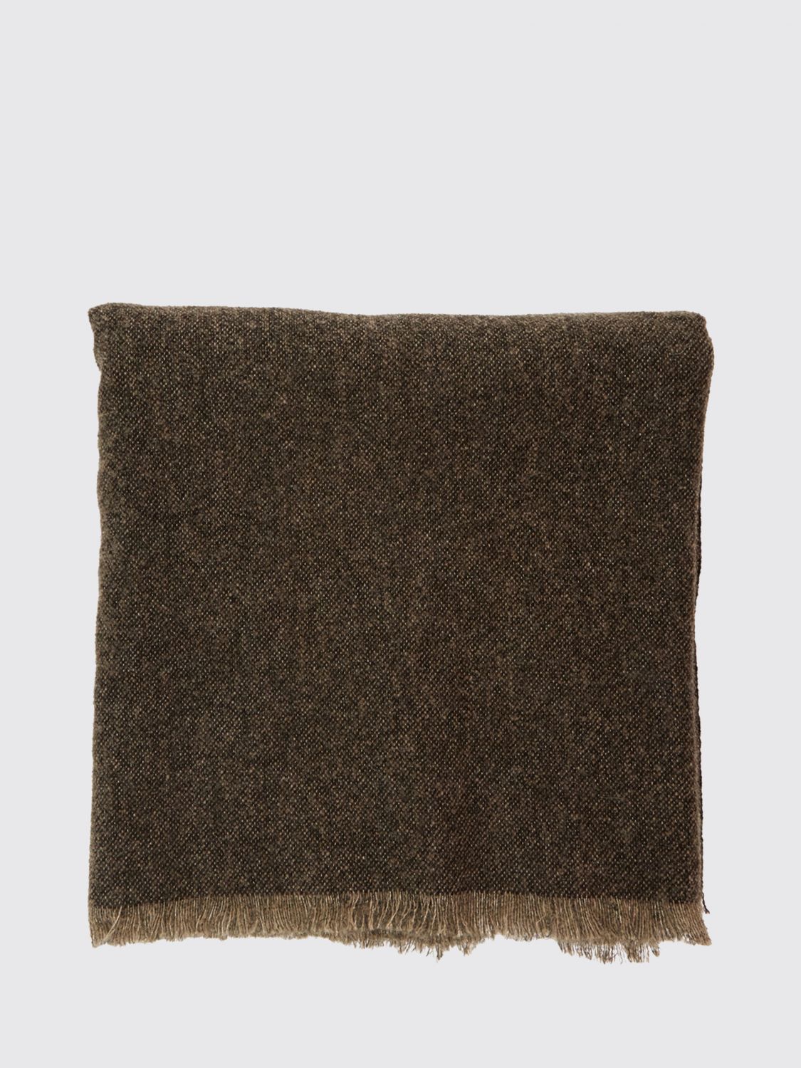 BRUNELLO CUCINELLI SCARF: Scarf woman Brunello Cucinelli, Brown - Img 1
