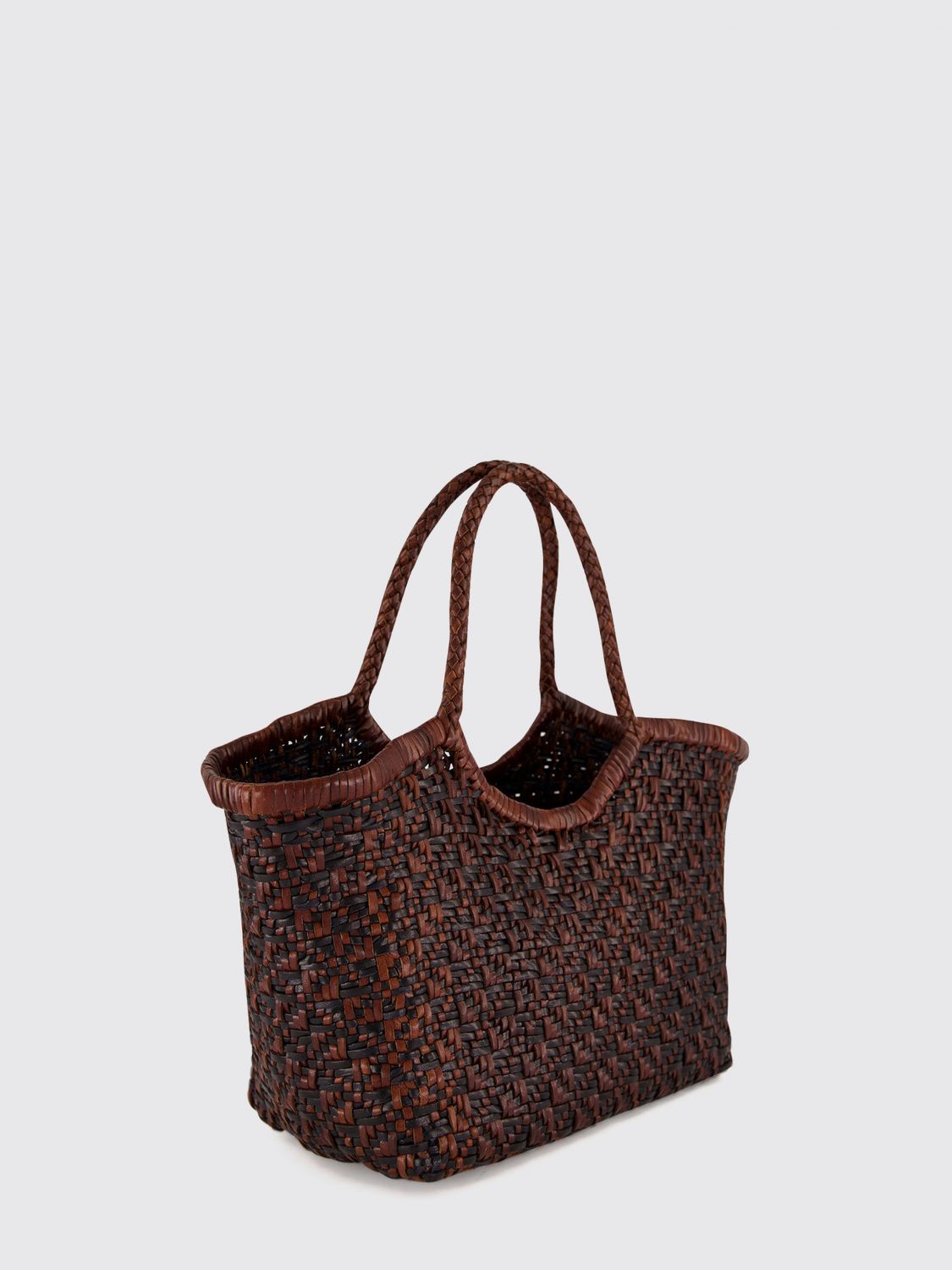 DRAGON DIFFUSION BORSA A SPALLA: Borsa a spalla donna Dragon Diffusion, Marrone - Img 3