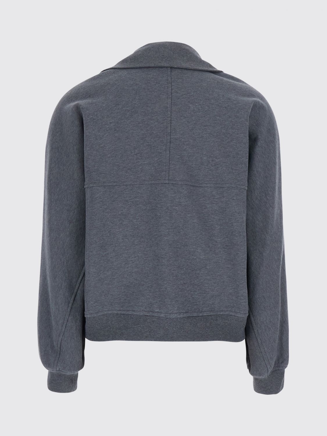 BRUNELLO CUCINELLI PULL: Pull femme Brunello Cucinelli, Gris - Img 3