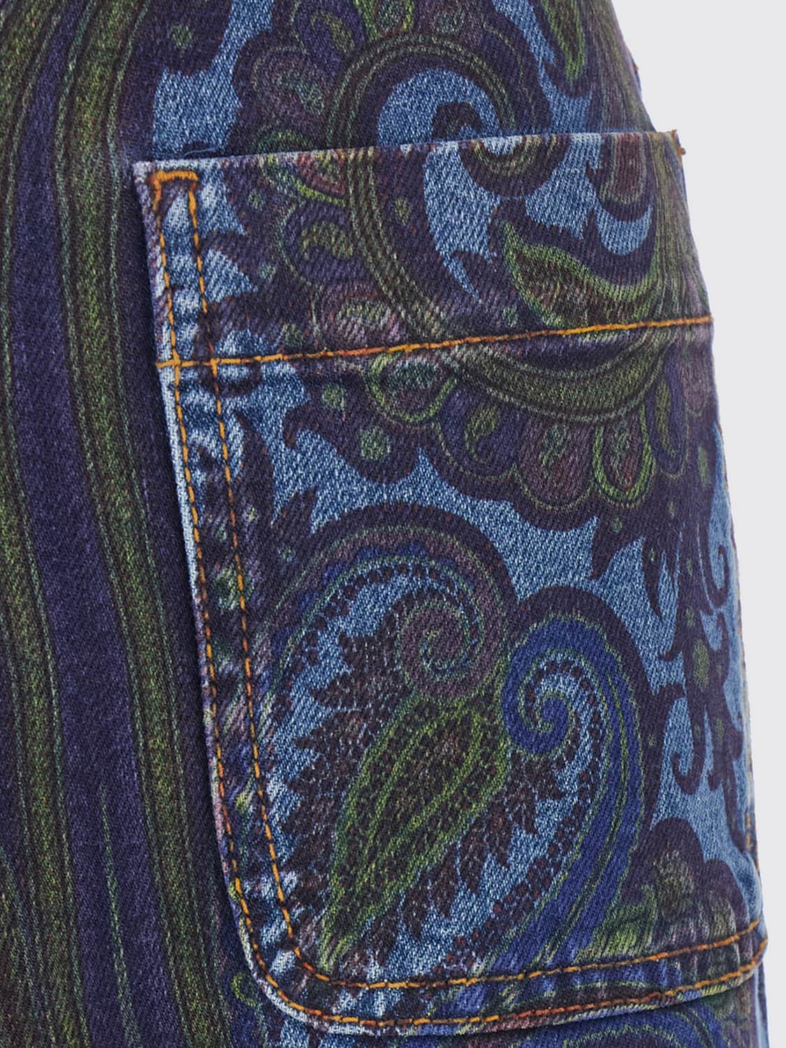 ETRO HOSE: Hose damen Etro, Blau - Img 4