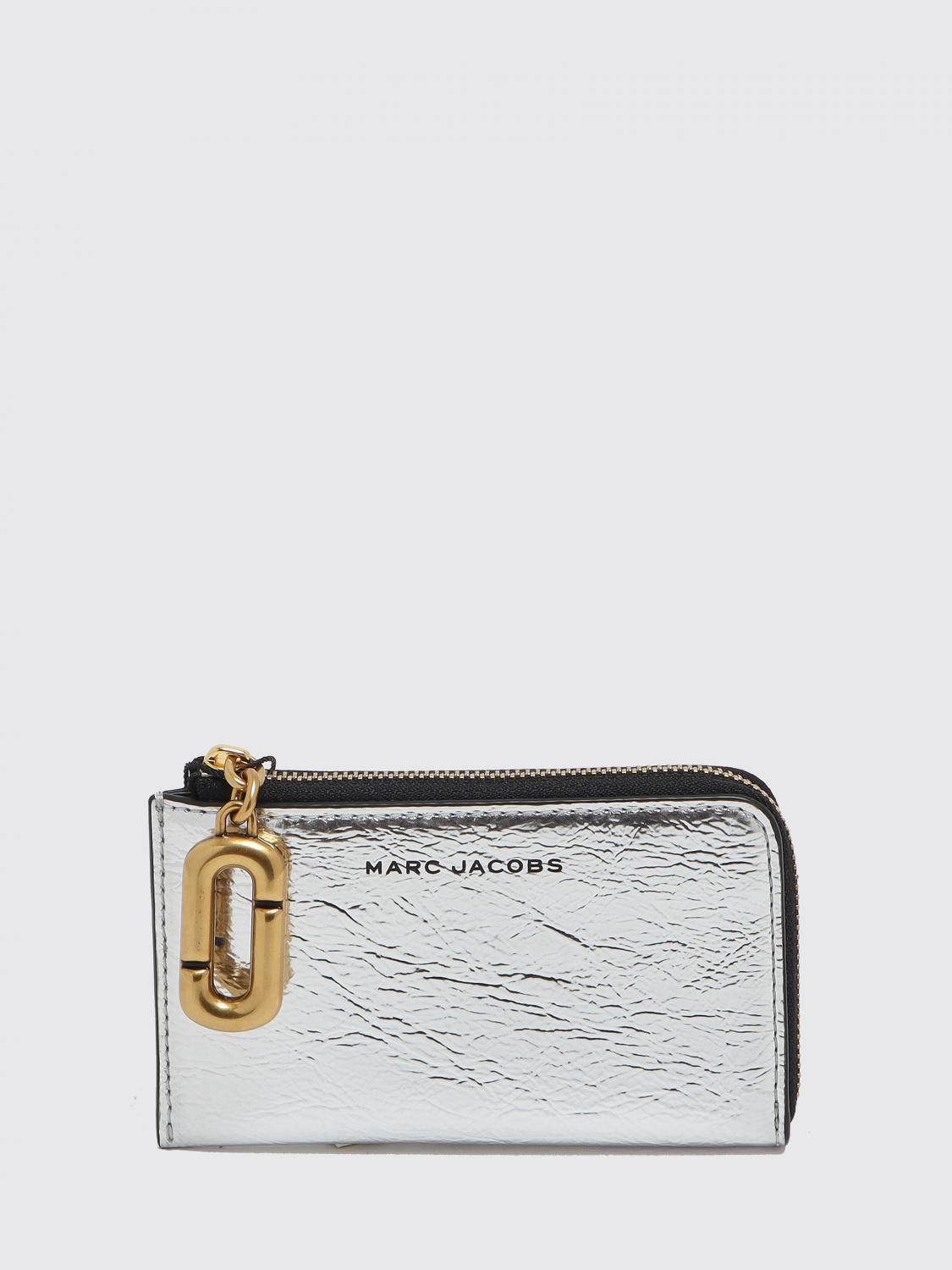 MARC JACOBS 钱包: 钱包 女士 Marc Jacobs, 银色 - Img 1