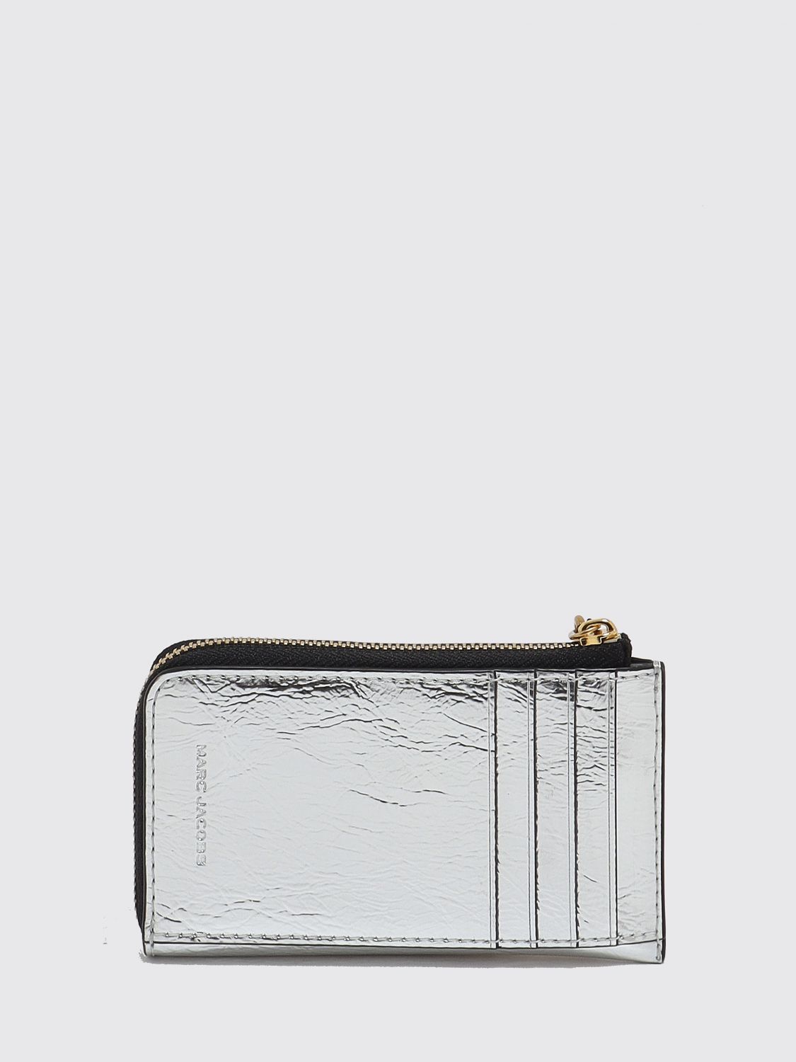 MARC JACOBS 钱包: 钱包 女士 Marc Jacobs, 银色 - Img 2