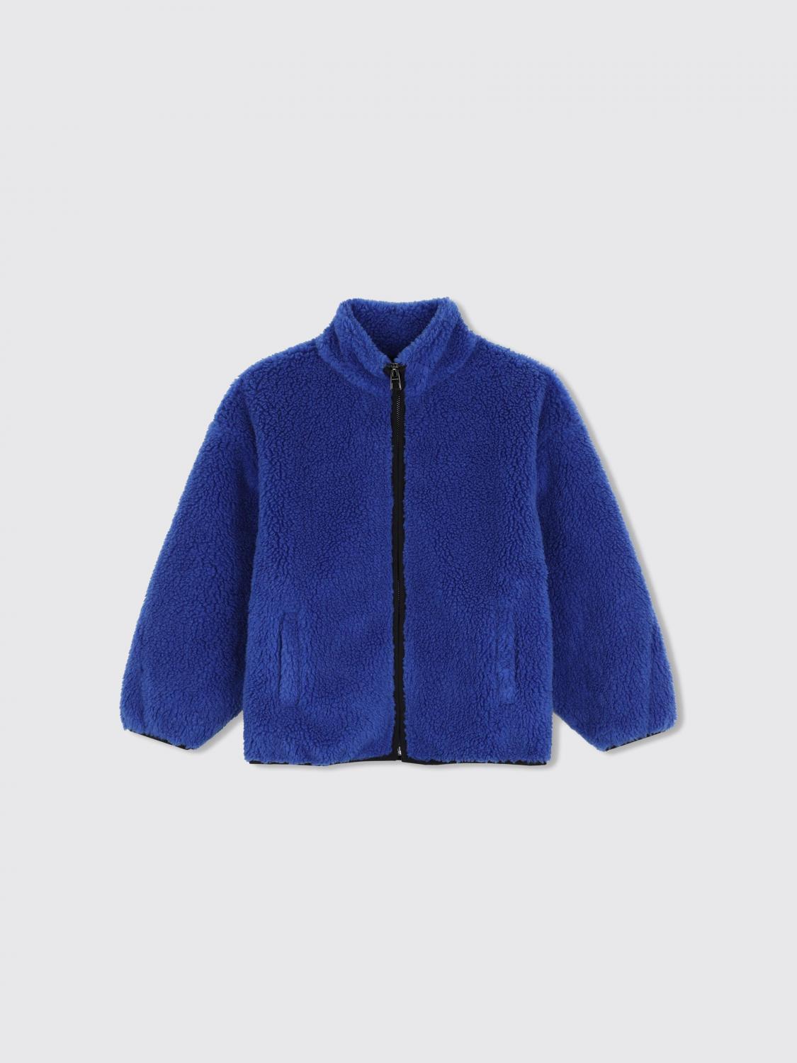 GIVENCHY COAT: Coat kids Givenchy, Blue - Img 1