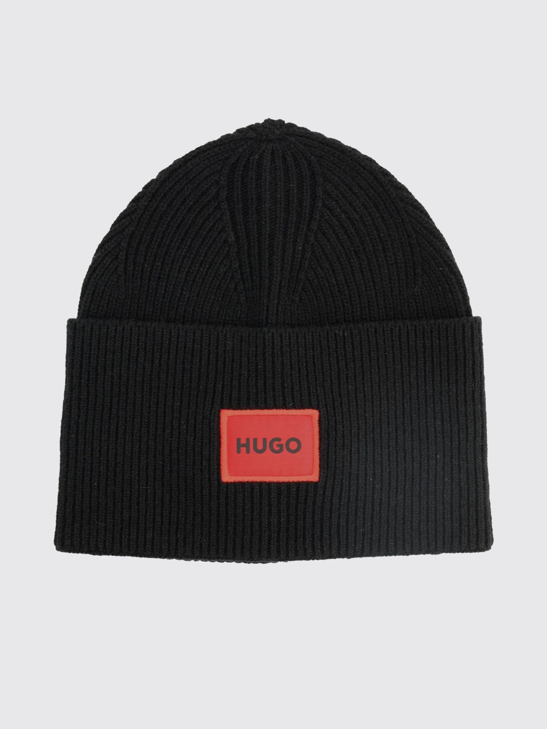 HUGO GORRO: Gorro hombre Hugo, Negro - Img 1
