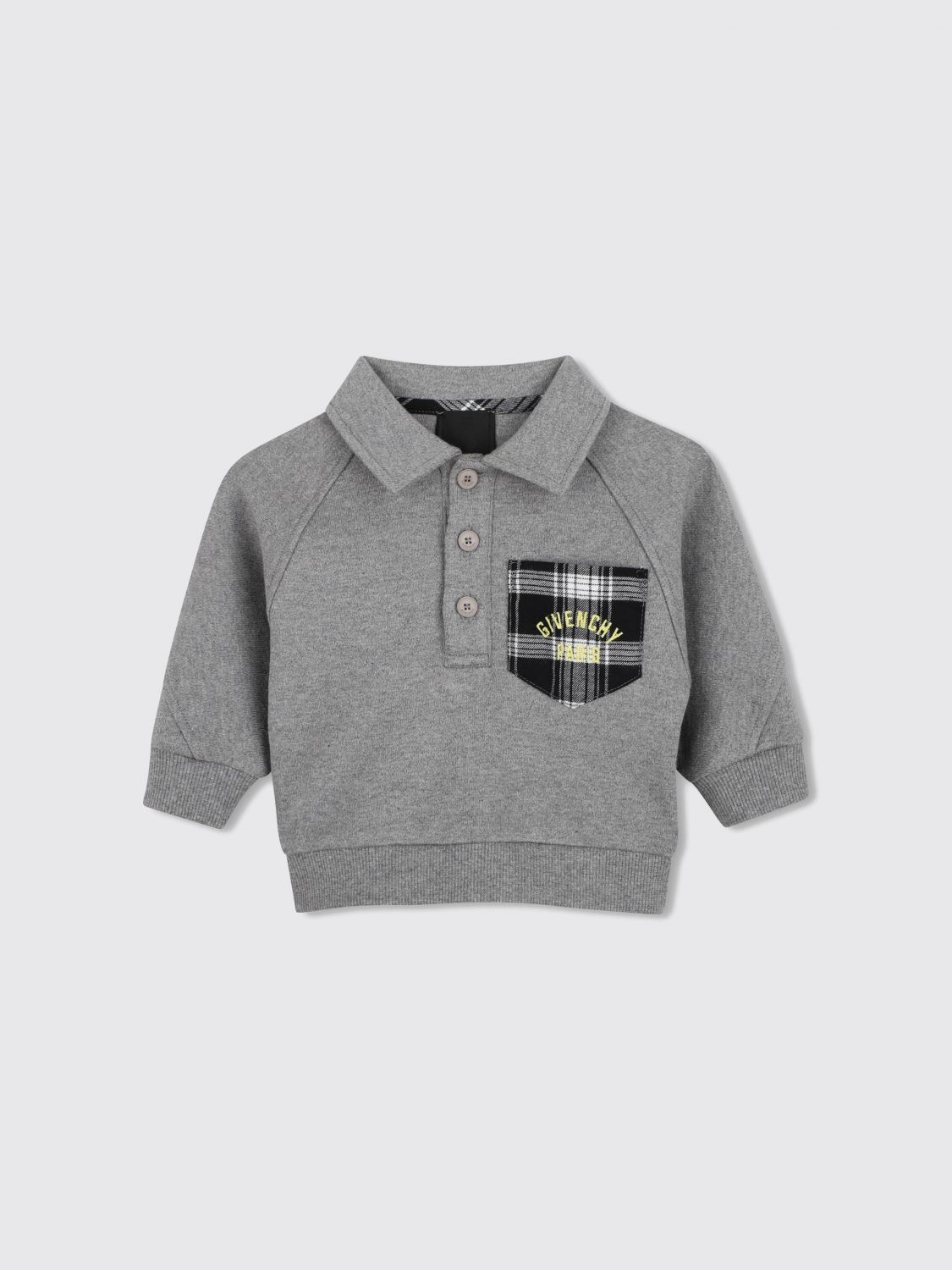 GIVENCHY ROMPER: Romper kids Givenchy, Grey - Img 4