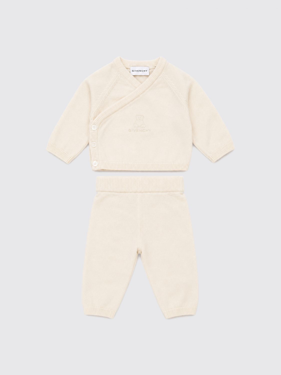 GIVENCHY ROMPER: Romper kids Givenchy, Beige - Img 1