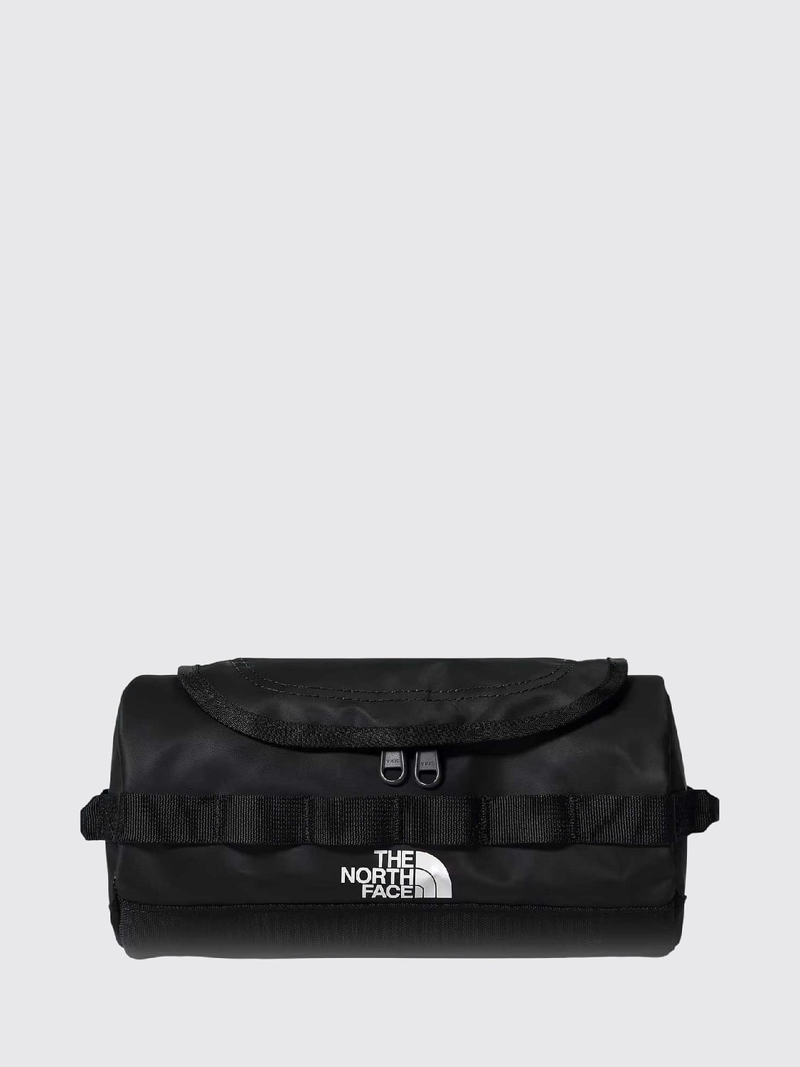 THE NORTH FACE ACCESSORI BEAUTY: Beauty case da viaggio Base Camp The North Face in poliestere riciclato idrorepellente, Nero - Img 1