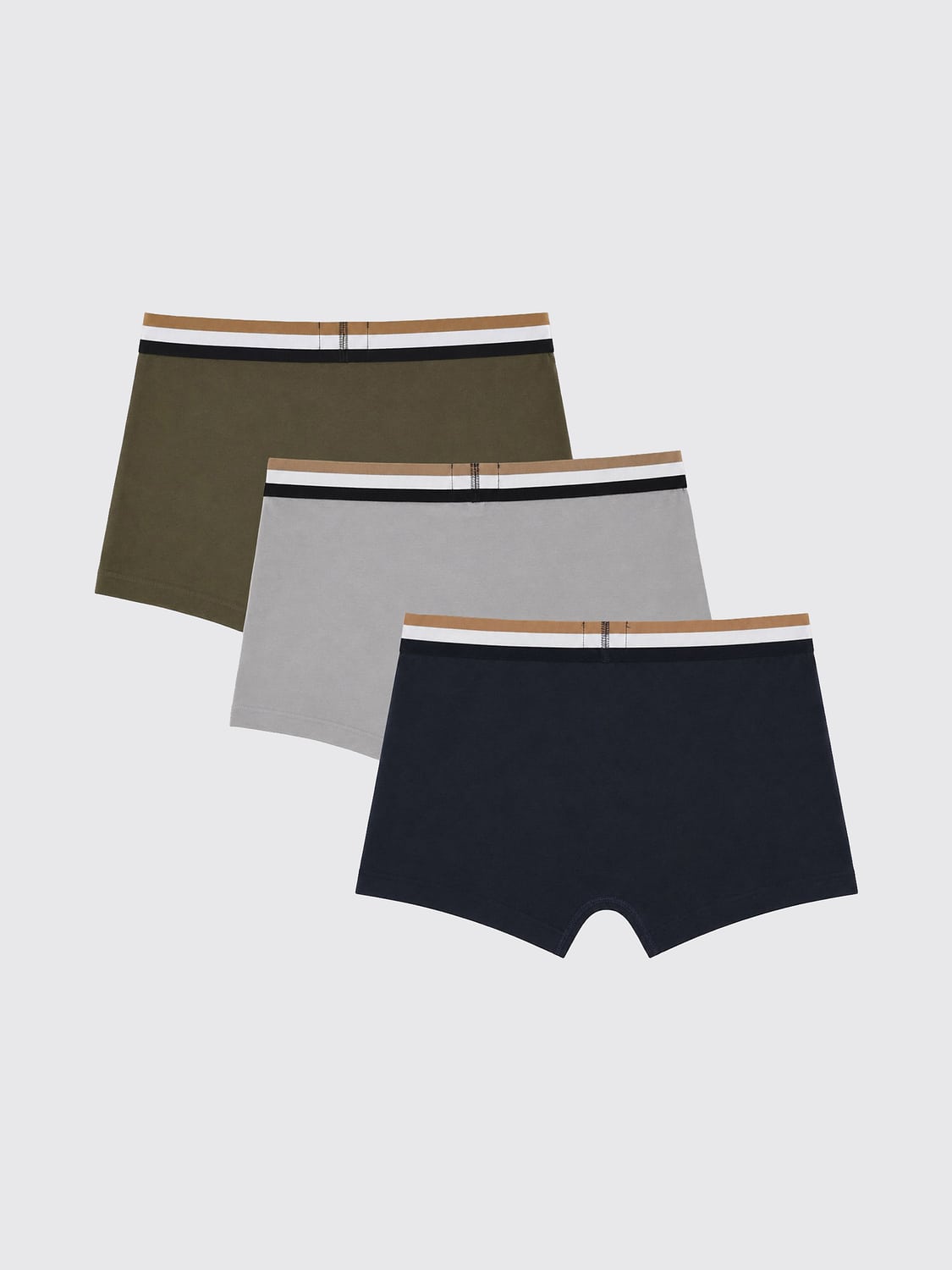 BOSS INTIMO: Set da 3 boxer parigamba BOSS in cotone con vita logata a contrasto, Nero 1 - Img 2