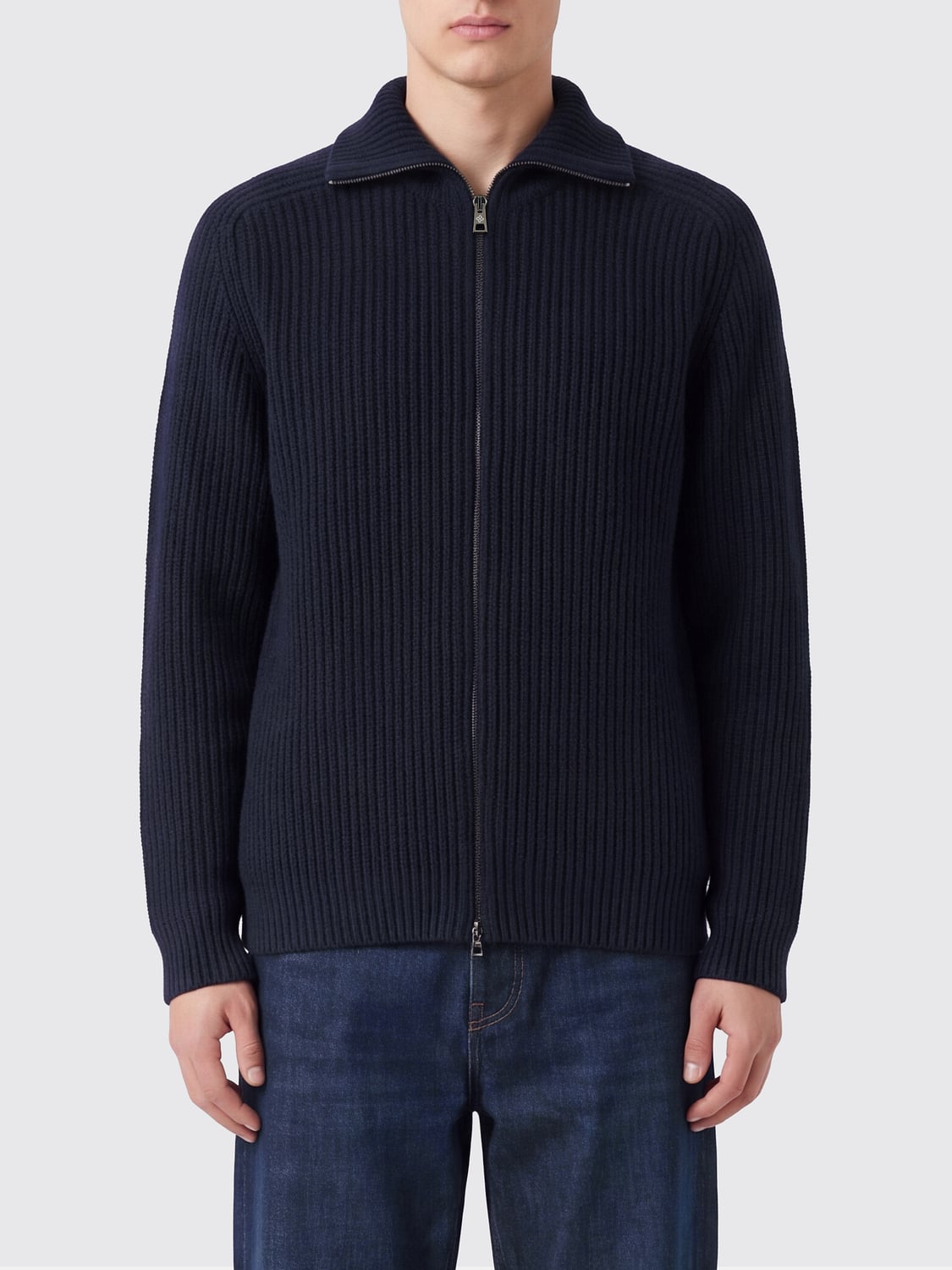 TAGLIATORE SWEATER: Sweater men Tagliatore, Blue - Img 1