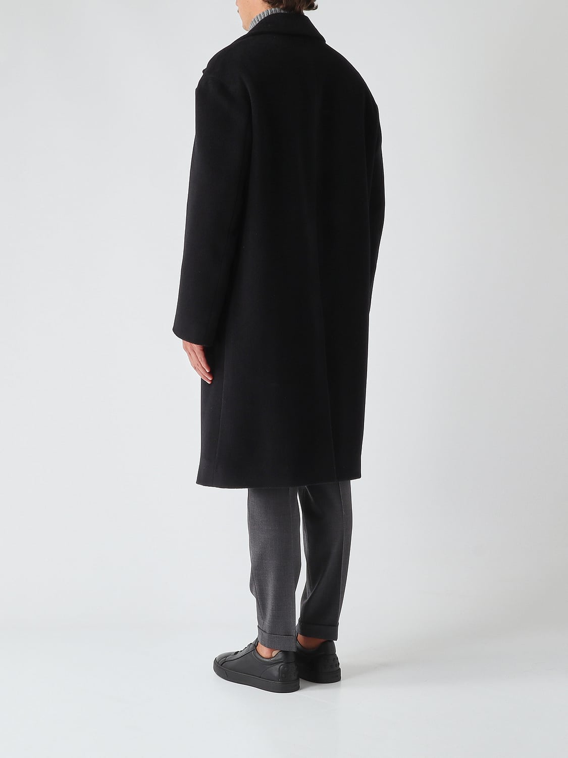LARDINI MANTEL: Mantel herren Lardini, Schwarz - Img 2