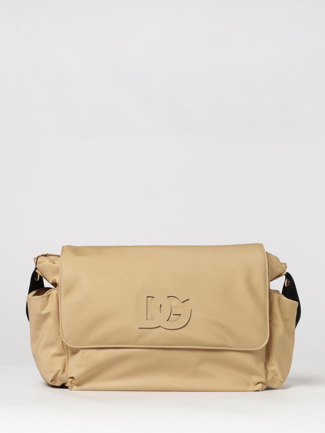 DOLCE & GABBANA TASCHE: Tasche kinder Dolce & Gabbana, Beige - Img 1