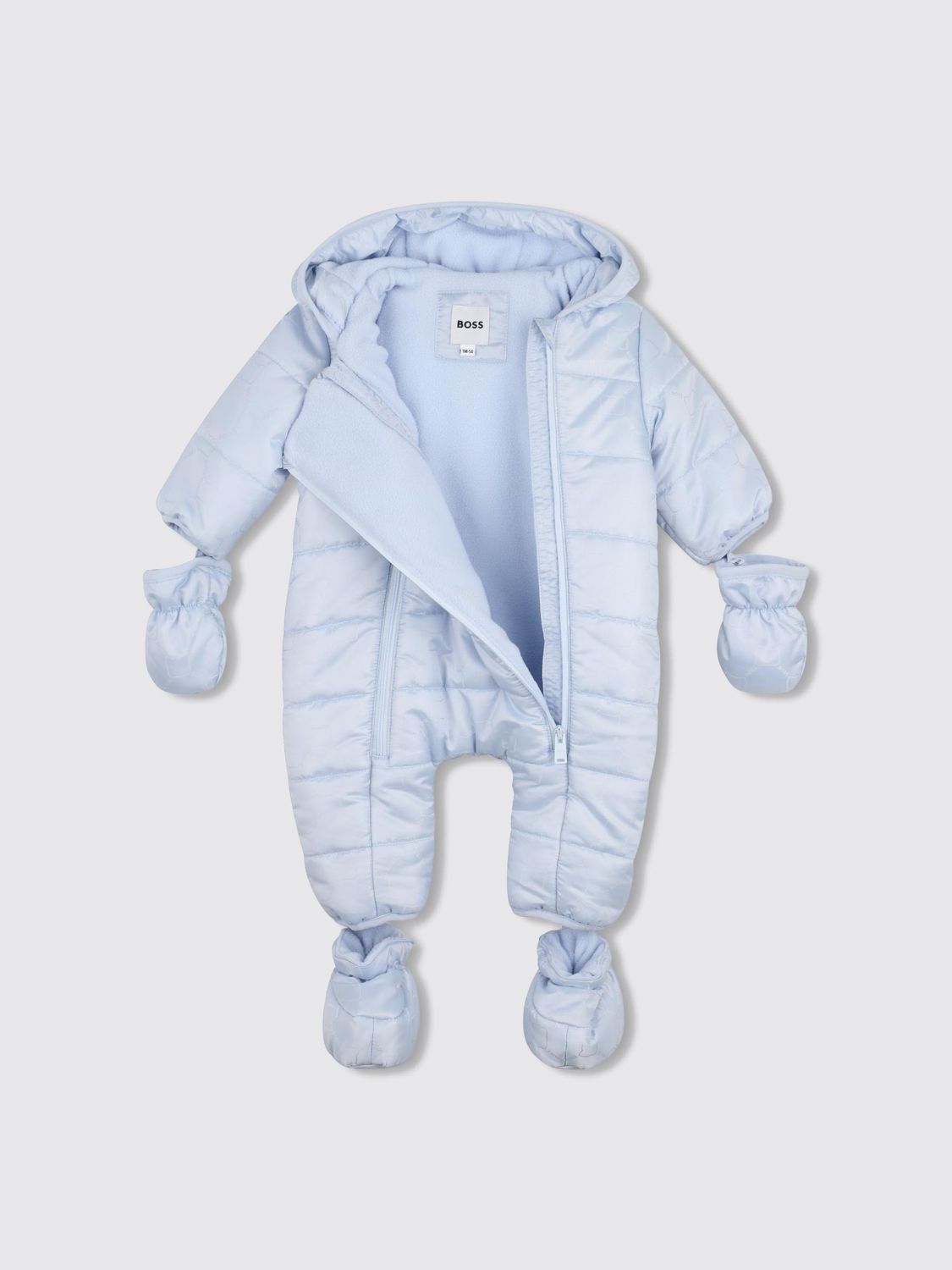 BOSS JACKET: Jacket kids Boss, Gnawed Blue - Img 3
