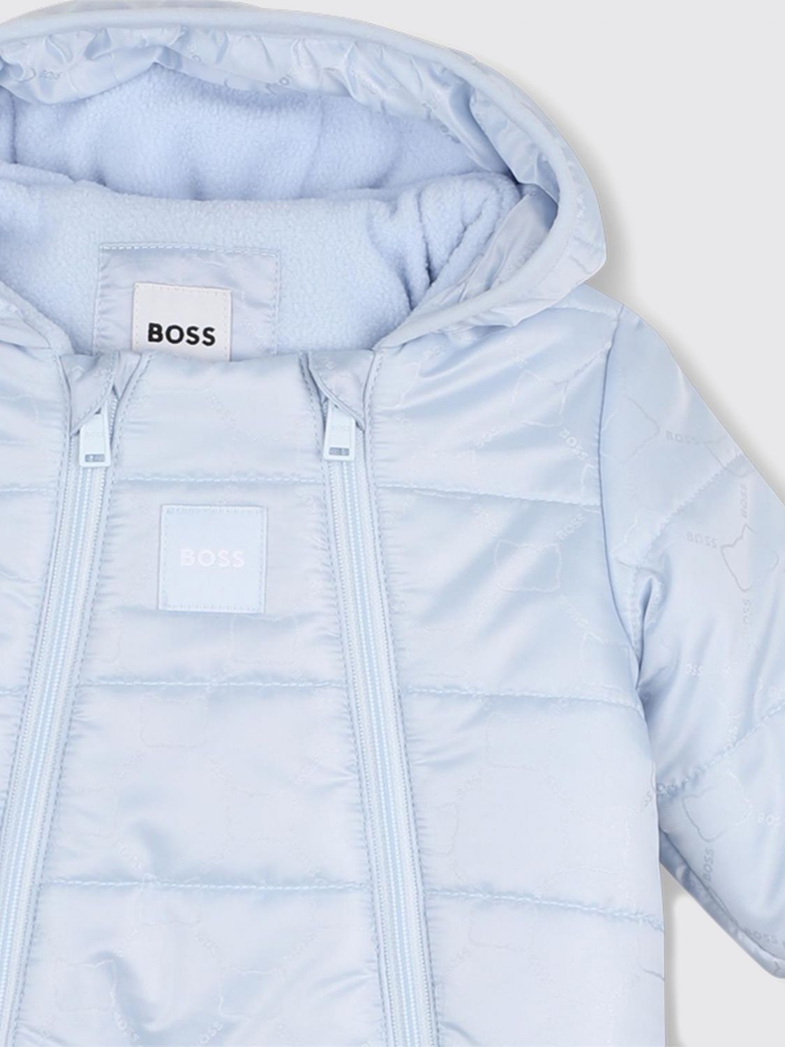 BOSS JACKET: Jacket kids Boss, Gnawed Blue - Img 4