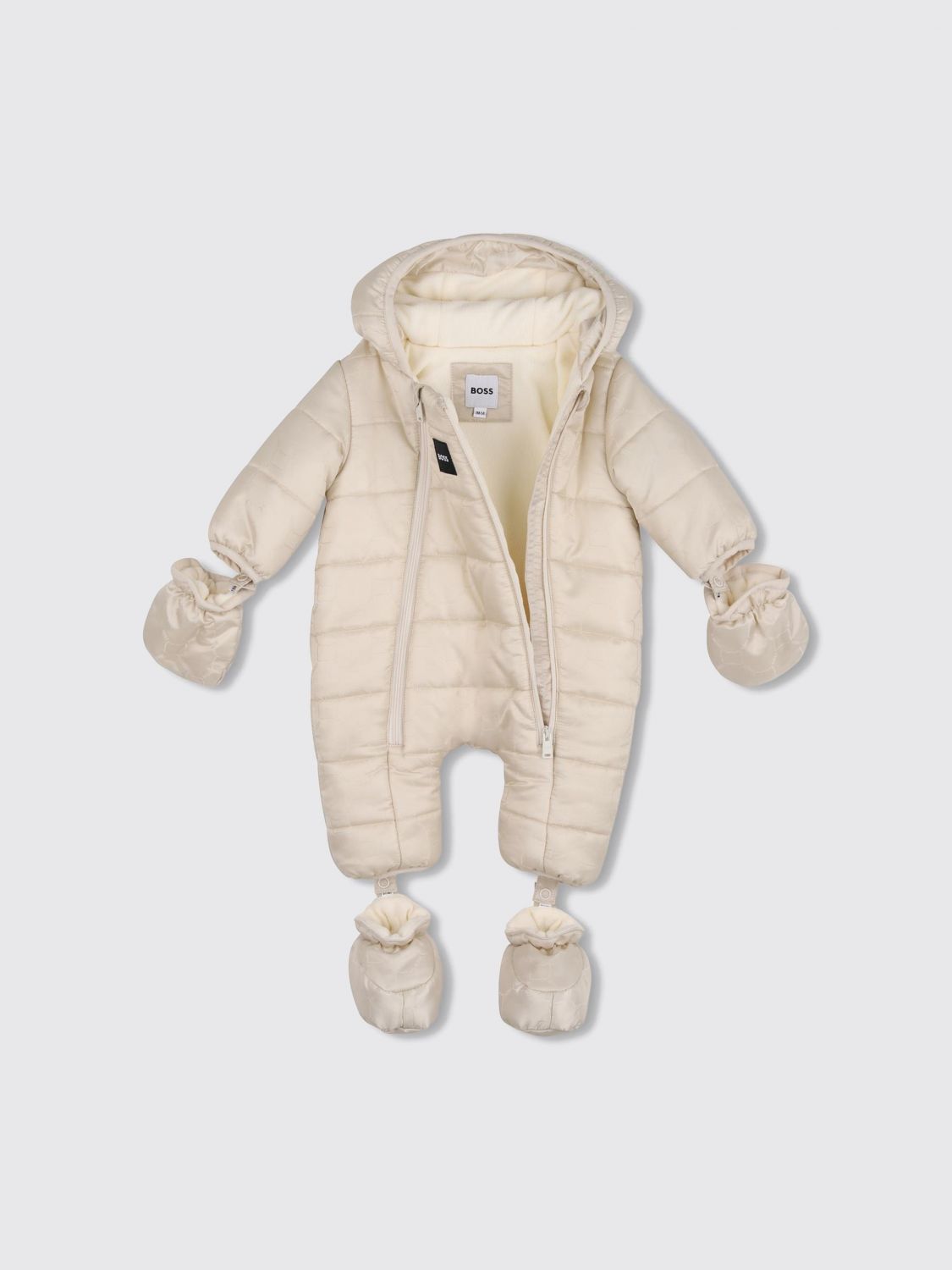 BOSS JACKET: Jacket kids Boss, Beige - Img 3