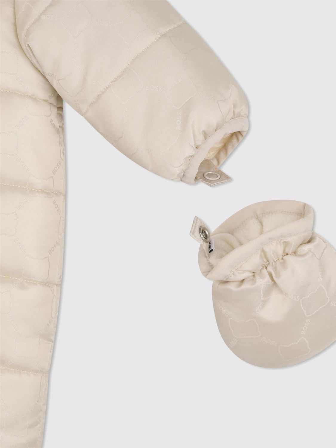 BOSS JACKET: Jacket kids Boss, Beige - Img 4