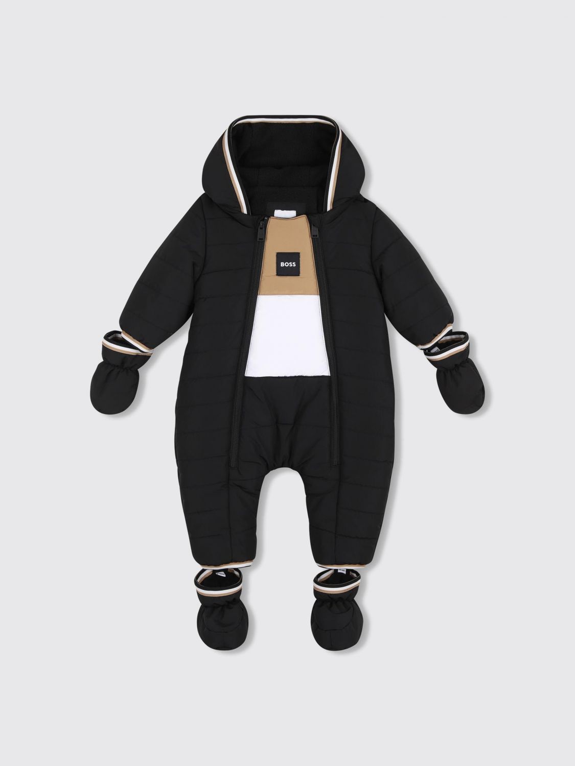 BOSS JACKET: Jacket kids Boss, Black - Img 1