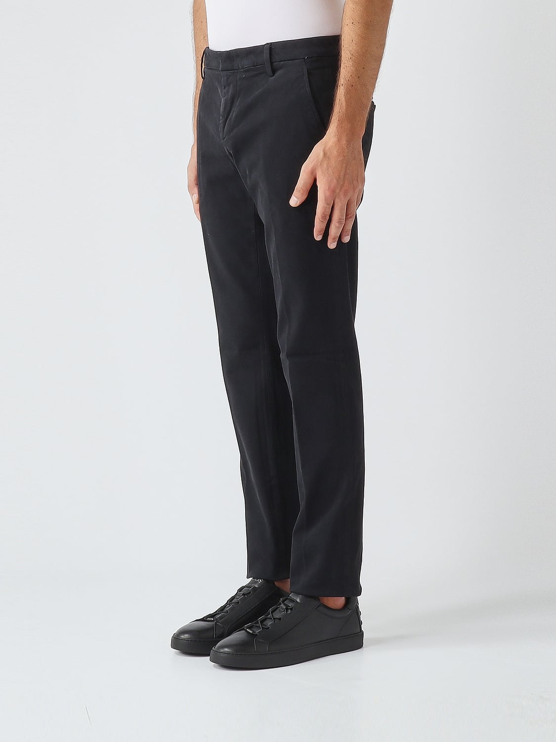 DONDUP PANTS: Pants men Dondup, Black - Img 3