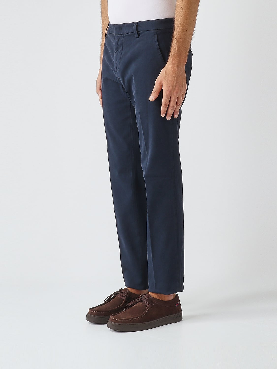 DONDUP PANTS: Pants men Dondup, Navy - Img 3