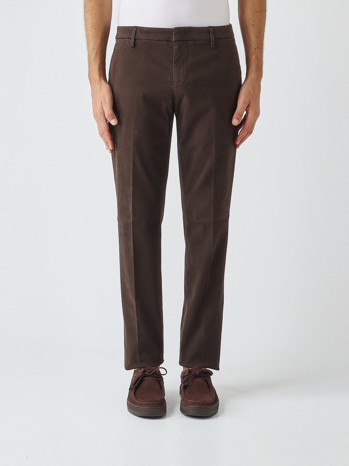DONDUP PANTS: Pants men Dondup, Dark - Img 1