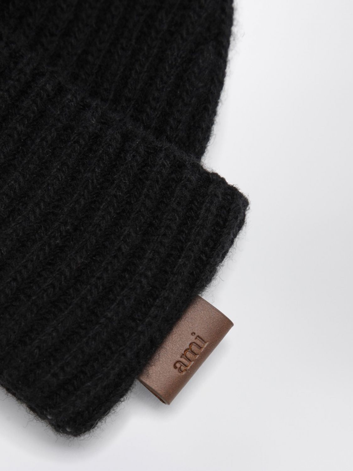 AMI PARIS HAT: Hat men Ami Paris, Black - Img 2
