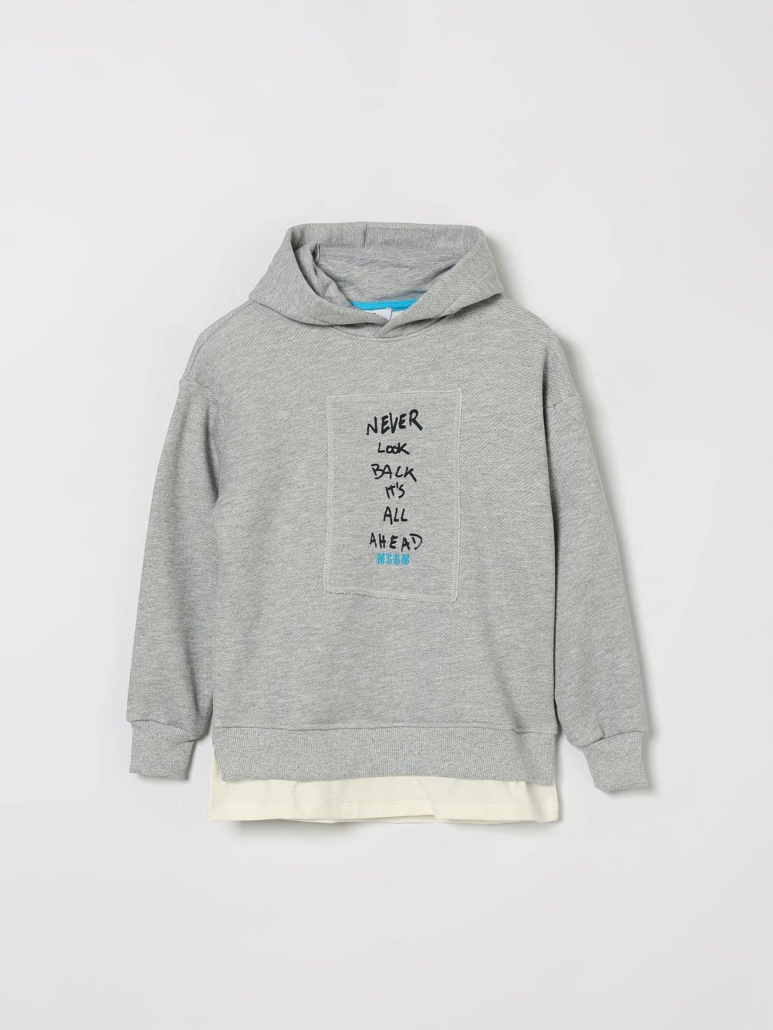 MSGM KIDS PULL: Pull enfant MSGM Kids, Gris - Img 1