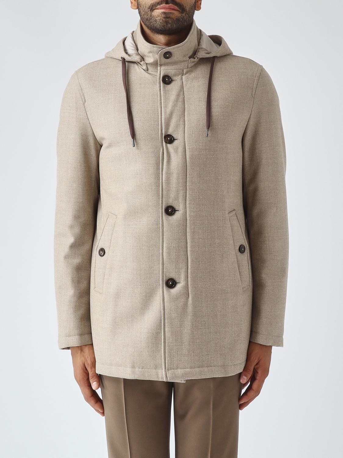 HERNO COAT: Coat men Herno, Ivory - Img 1