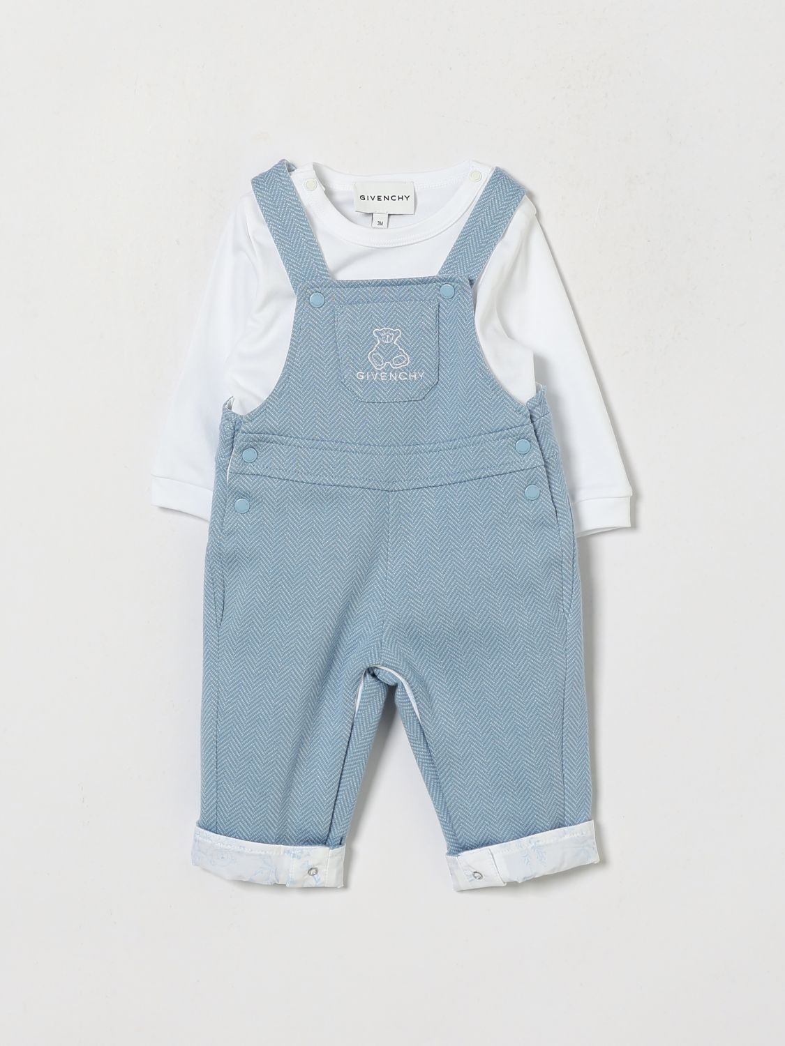 GIVENCHY TRACKSUIT: Tracksuit kids Givenchy, Sky - Img 1