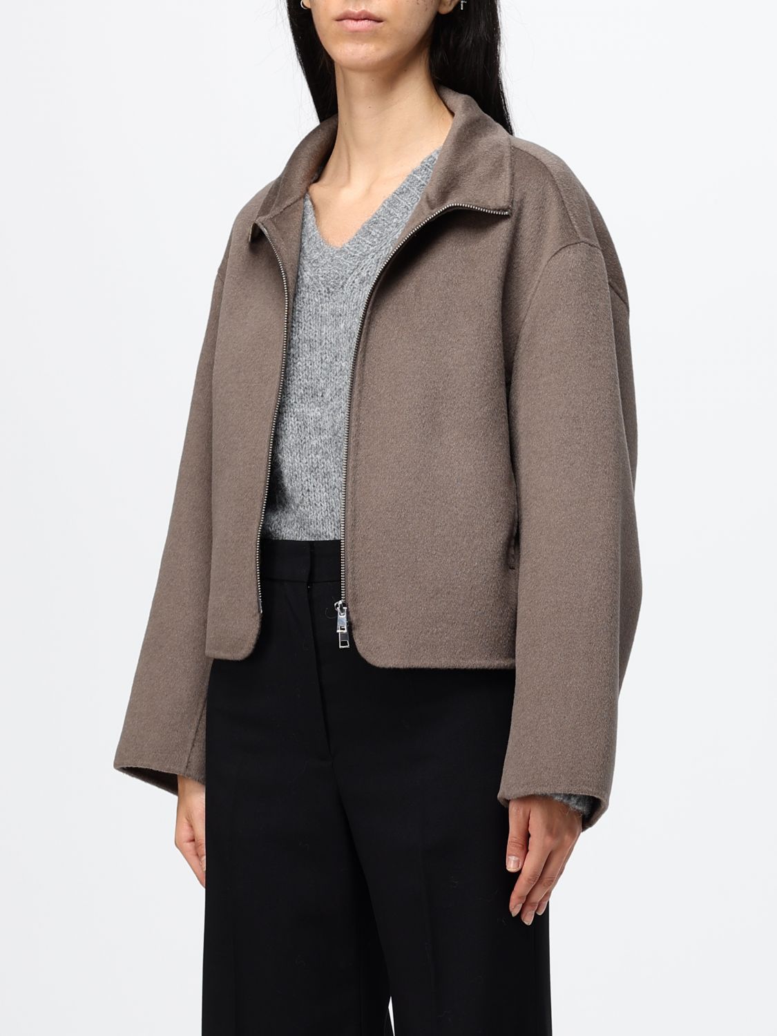 FILIPPA K ABRIGO: Abrigo mujer Filippa K, Marrón - Img 3