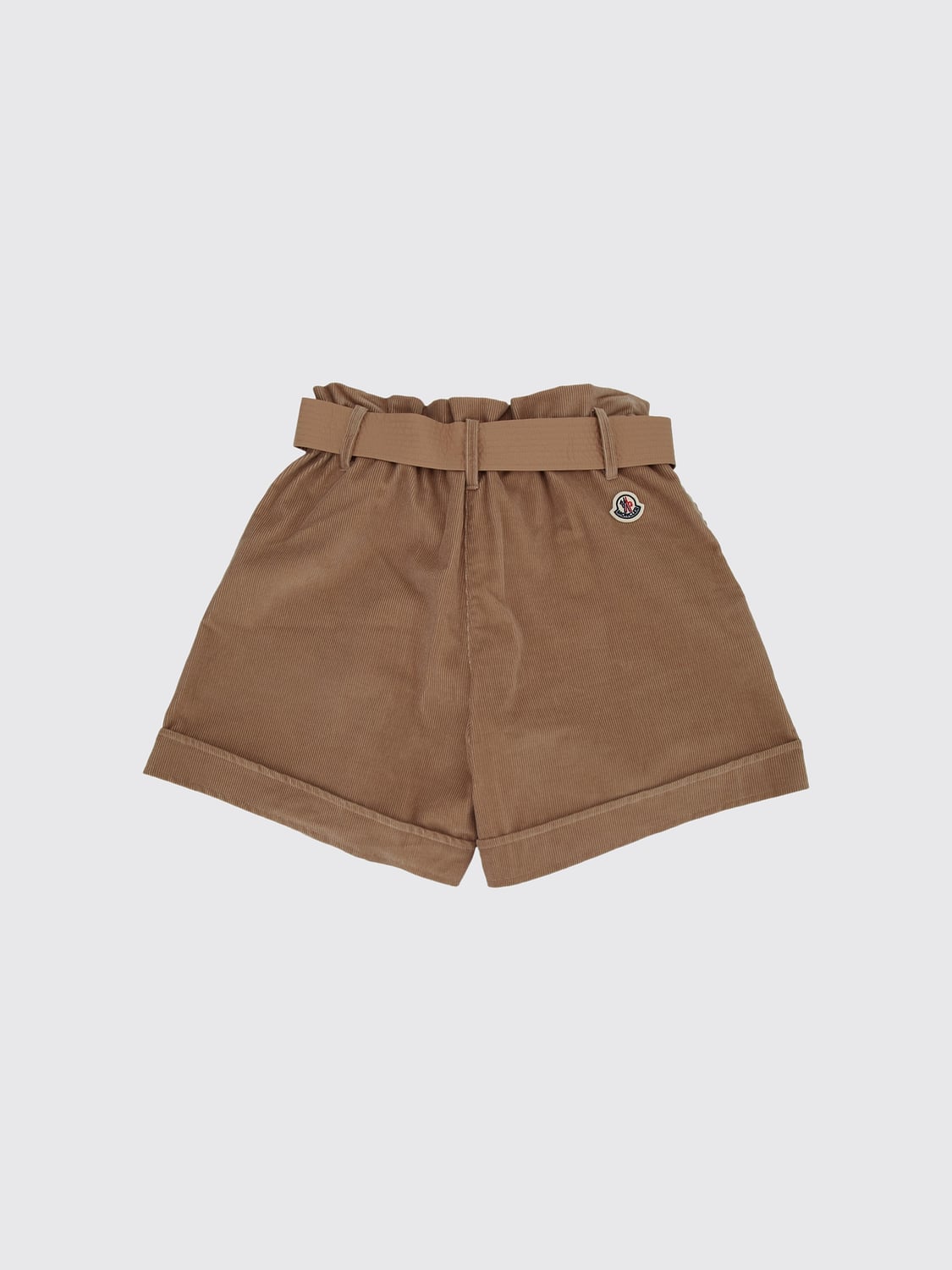 MONCLER SHORTS: Shorts kids Moncler, Beige - Img 2