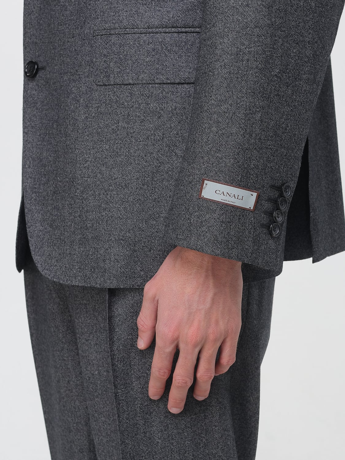 CANALI SUIT: Suit men Canali, Grey - Img 5