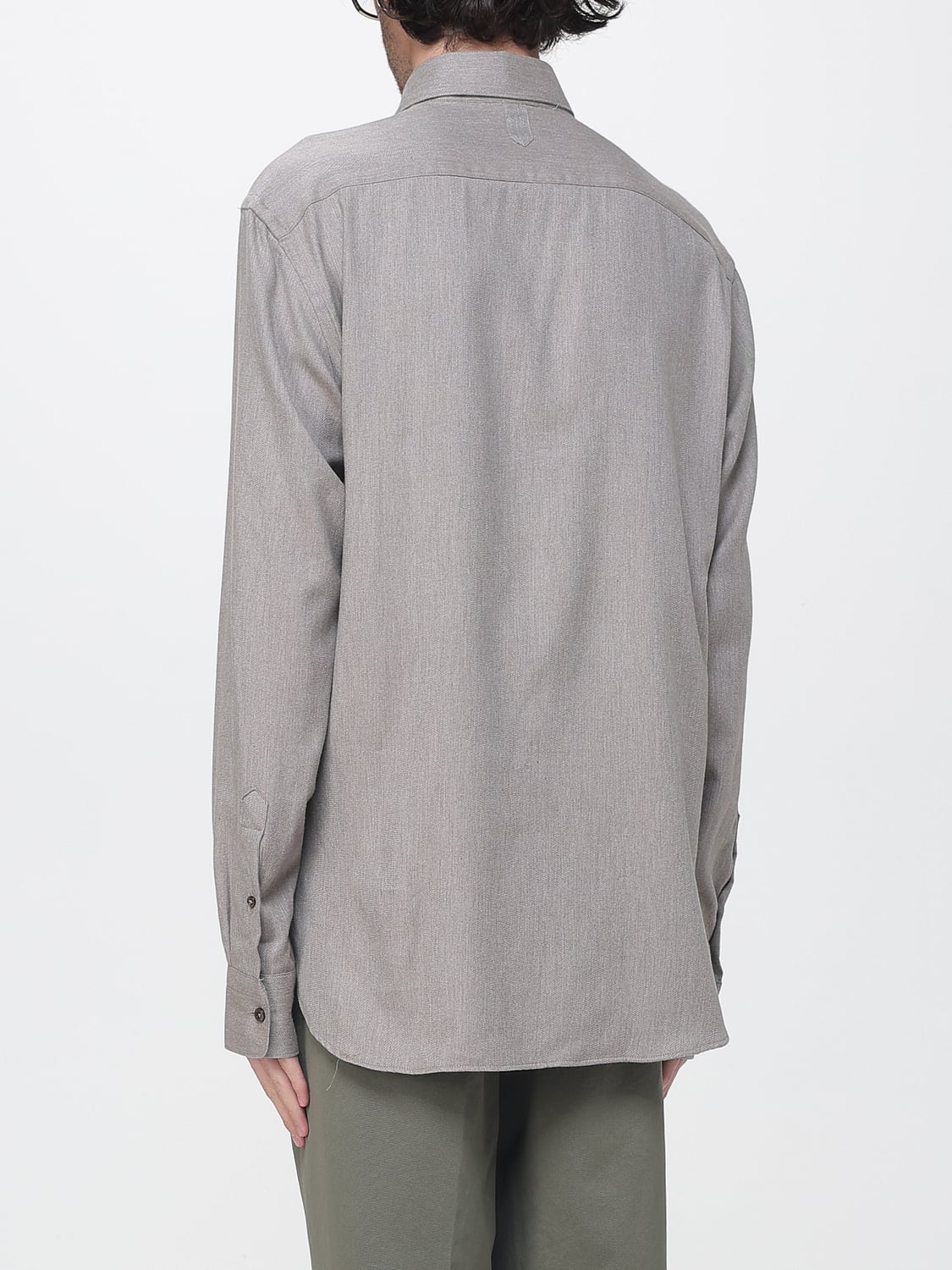 CANALI HEMD: Hemd herren Canali, Beige - Img 2
