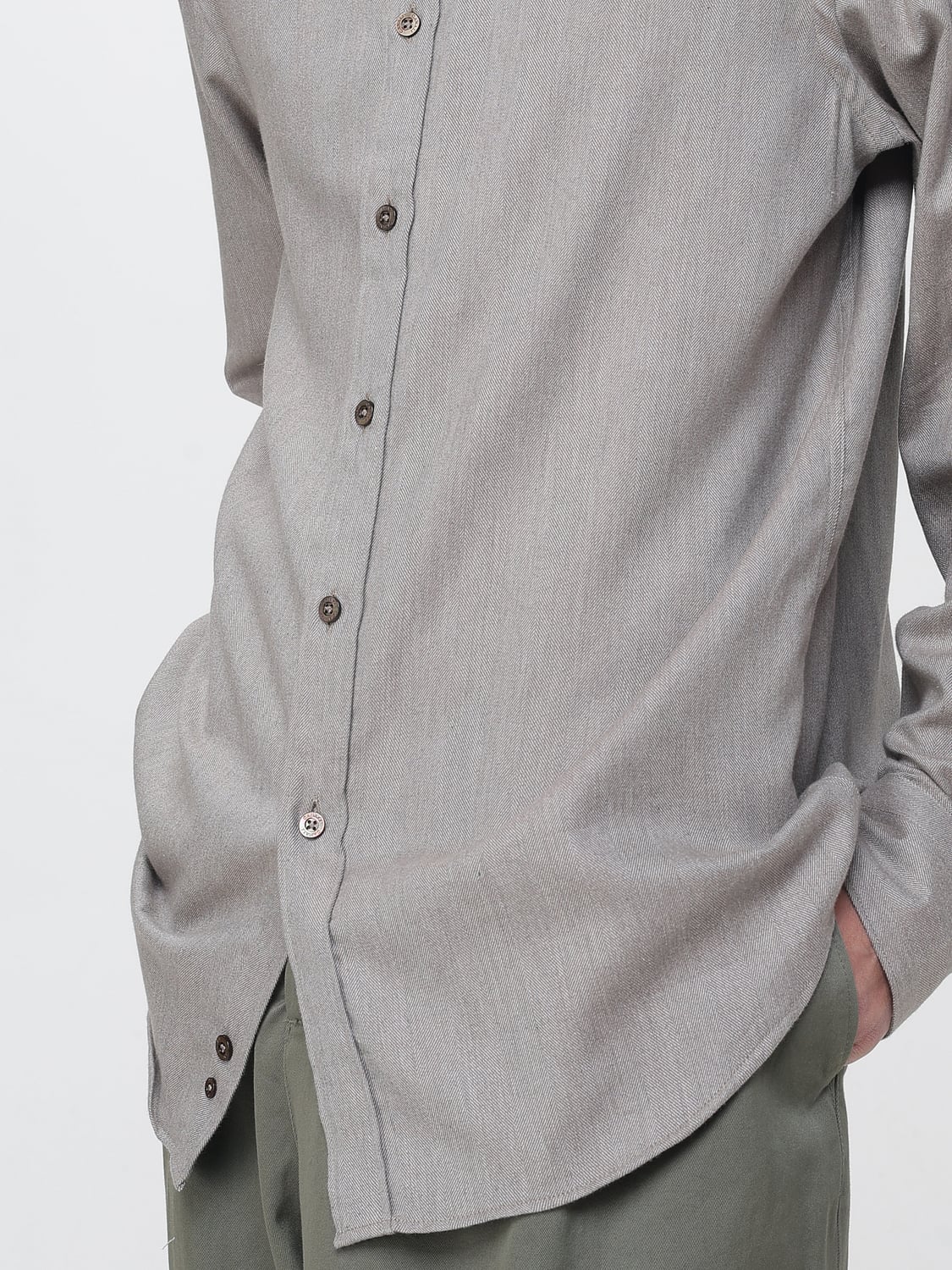 CANALI HEMD: Hemd herren Canali, Beige - Img 3