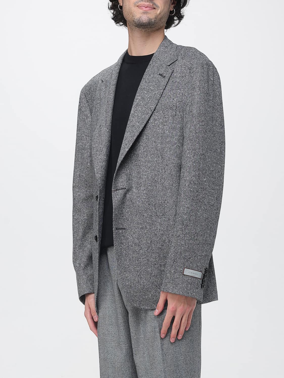 CANALI VESTE: Veste homme Canali, Gris - Img 3