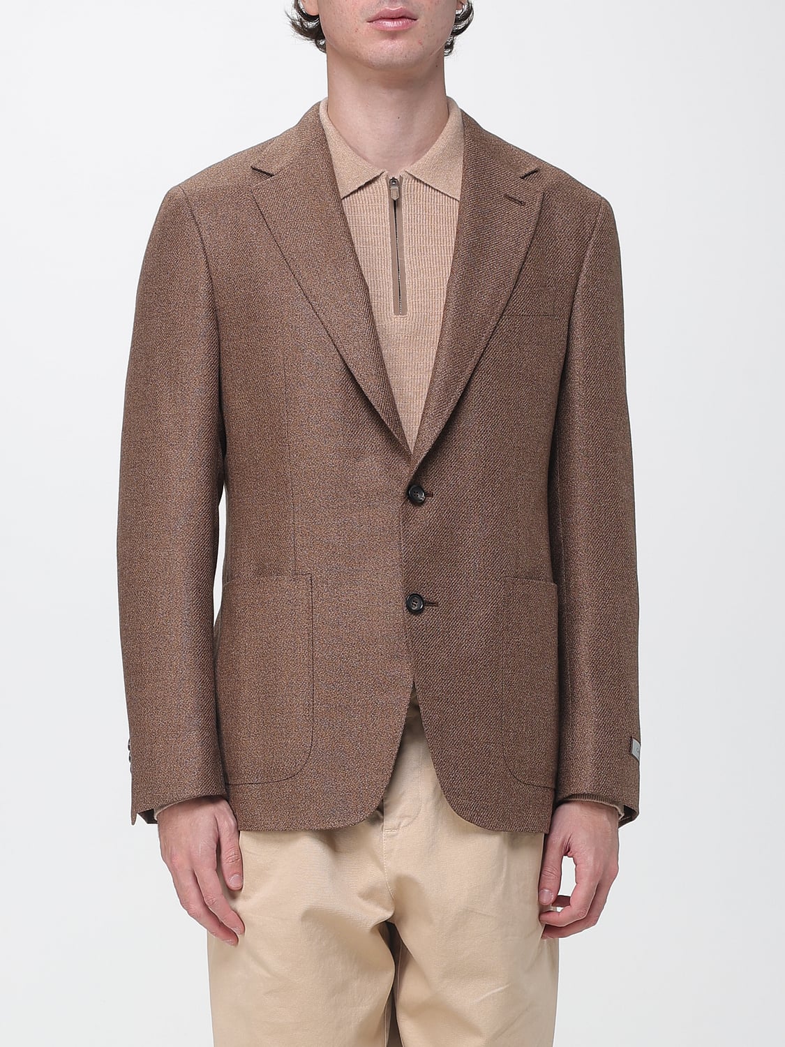 CANALI CHAQUETA: Chaqueta hombre Canali, Beige - Img 1