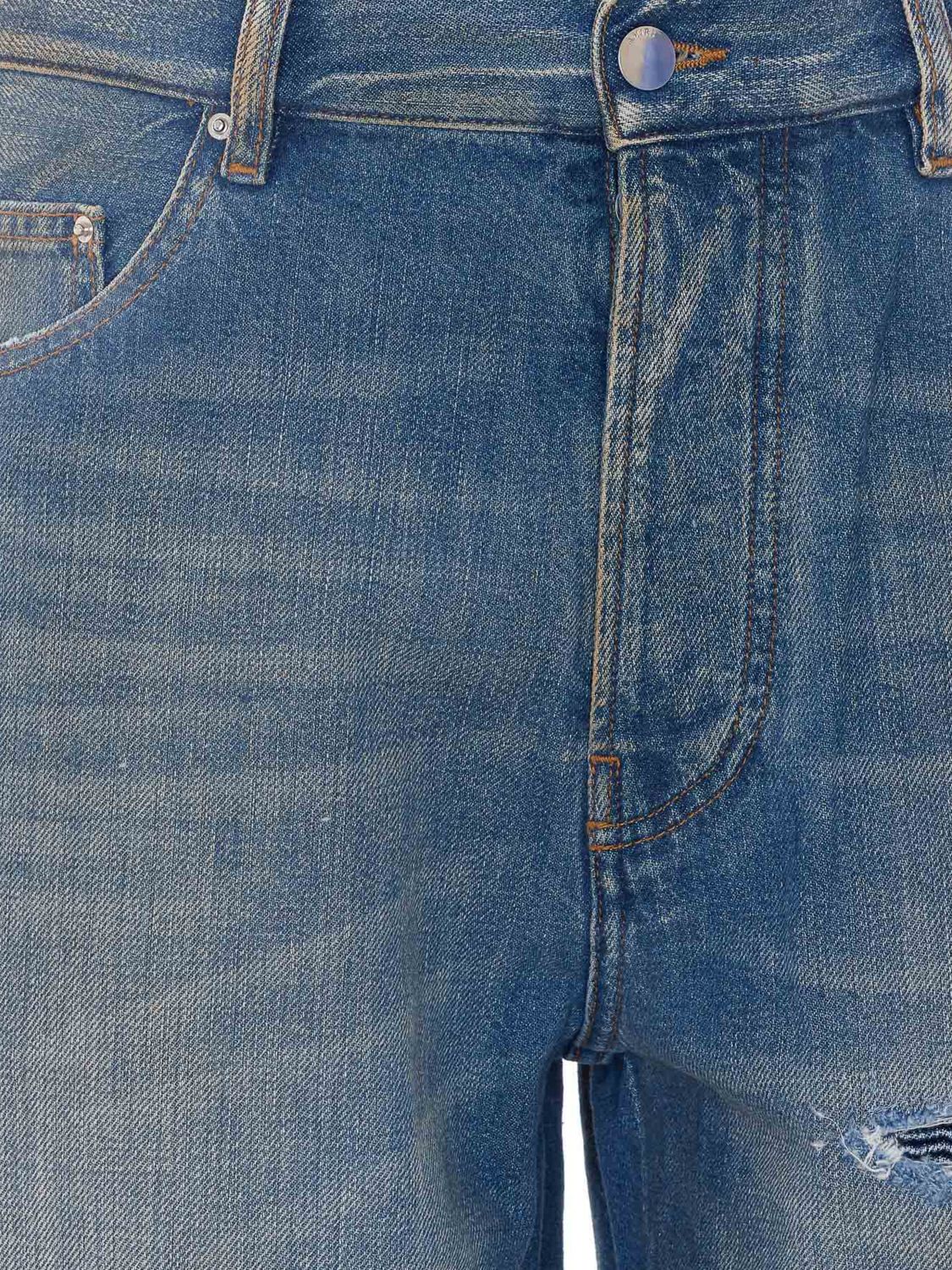 AMIRI JEANS: Jeans uomo Amiri, Blue - Img 4