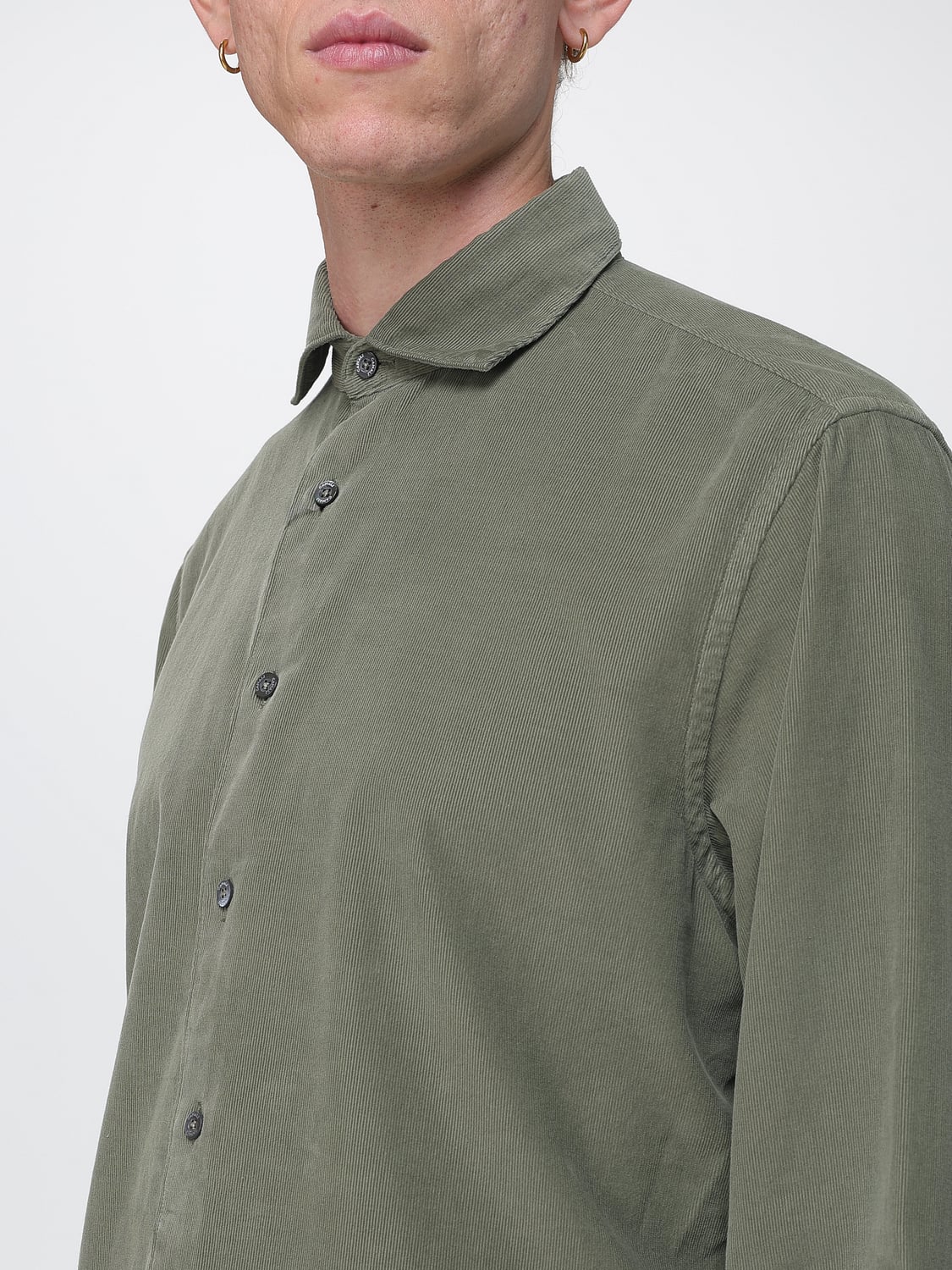 CANALI CAMICIA: Camicia uomo Canali, Verde - Img 3