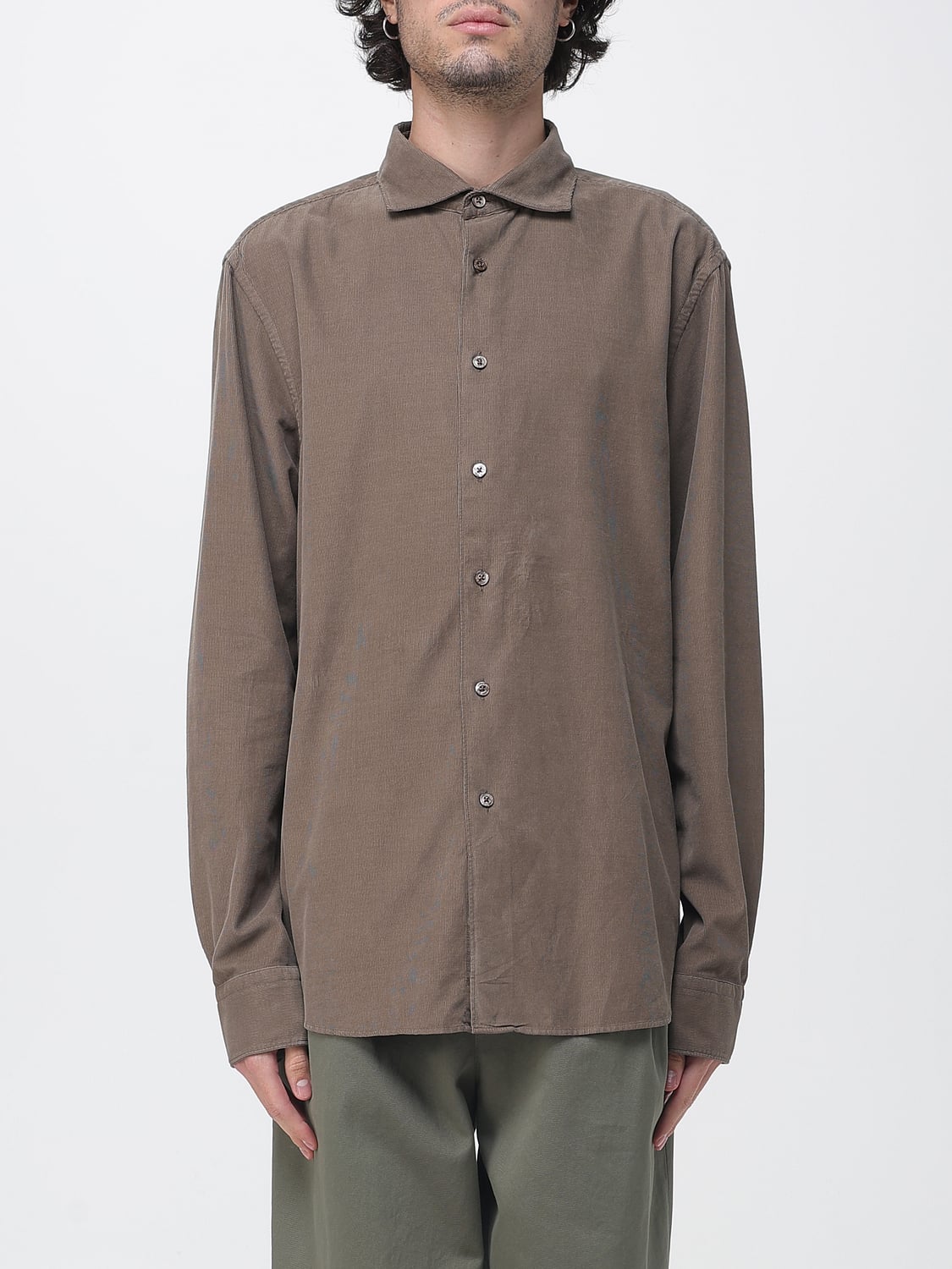 CANALI HEMD: Hemd herren Canali, Braun - Img 1
