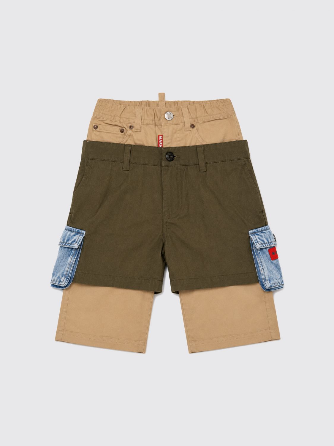 DSQUARED2 PANTS: Pants kids Dsquared2, Brown - Img 1
