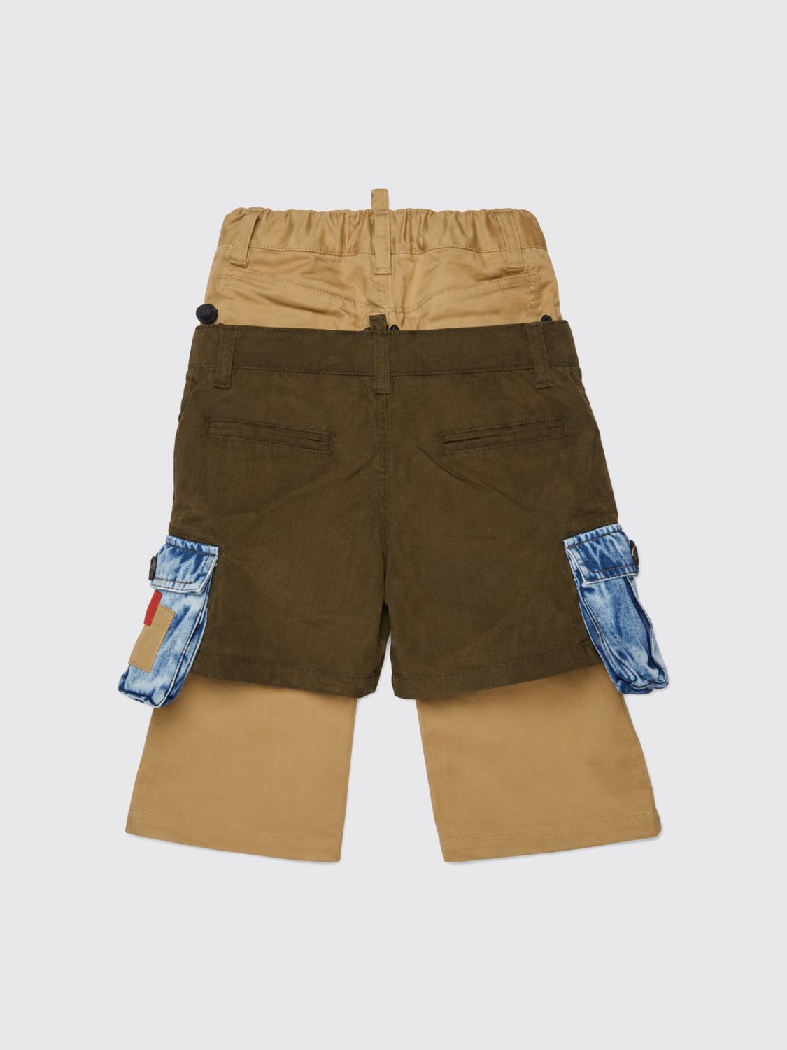 DSQUARED2 PANTS: Pants kids Dsquared2, Brown - Img 2