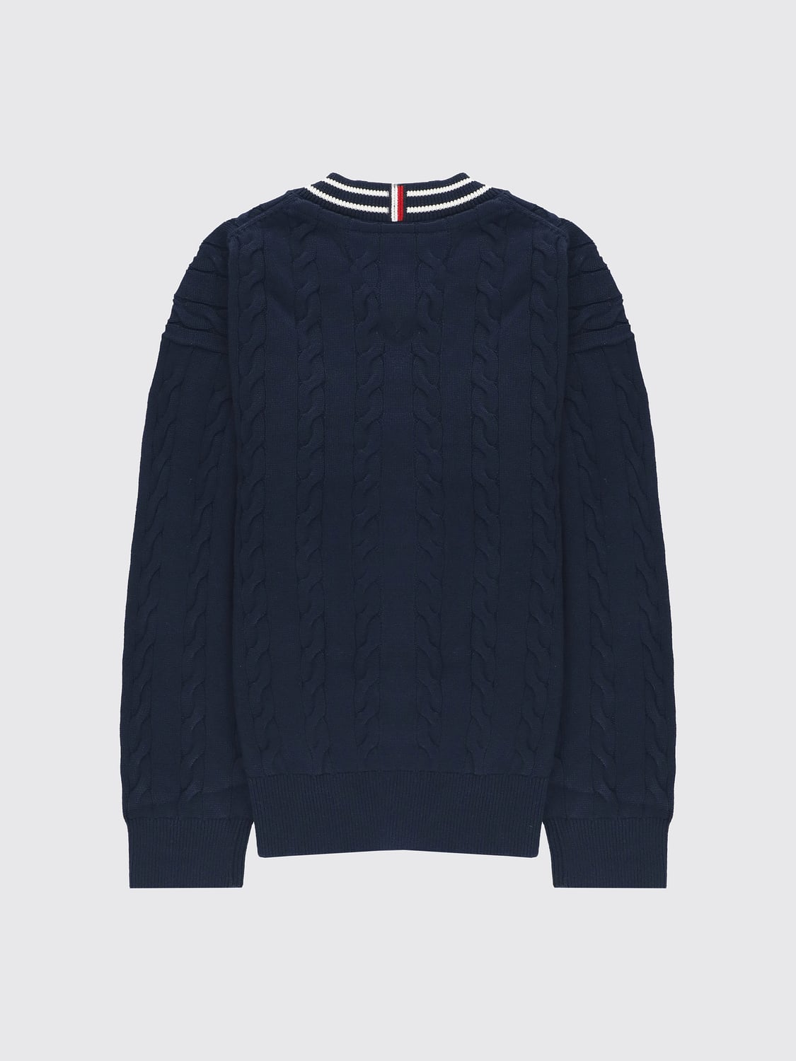 TOMMY HILFIGER PULLOVER: Pullover kinder Tommy Hilfiger, Navy - Img 2