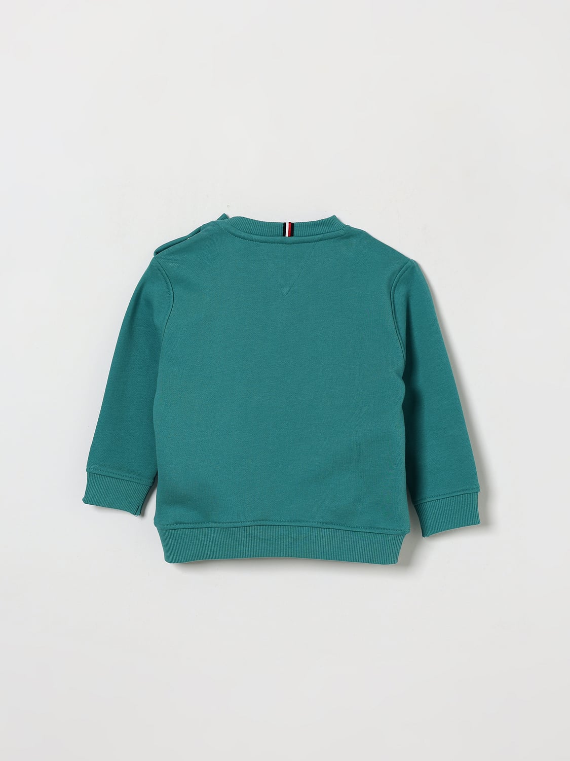 TOMMY HILFIGER PULLOVER: Pullover kinder Tommy Hilfiger, Türkis - Img 2