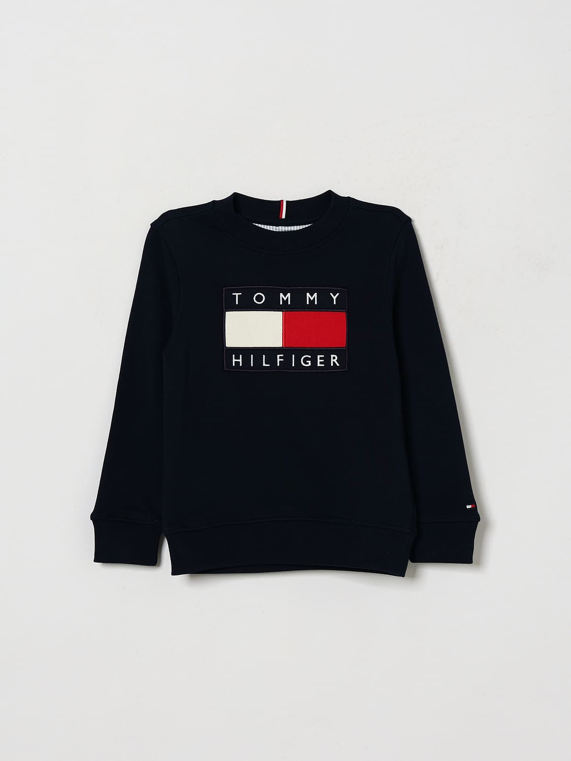 TOMMY HILFIGER PULL: Pull enfant Tommy Hilfiger, Bleu Marine - Img 1