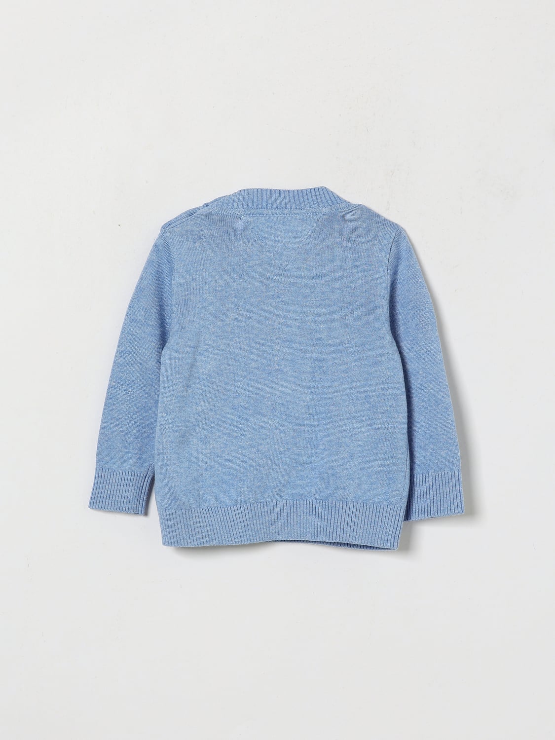 TOMMY HILFIGER PULLOVER: Pullover kinder Tommy Hilfiger, Hellblau - Img 2