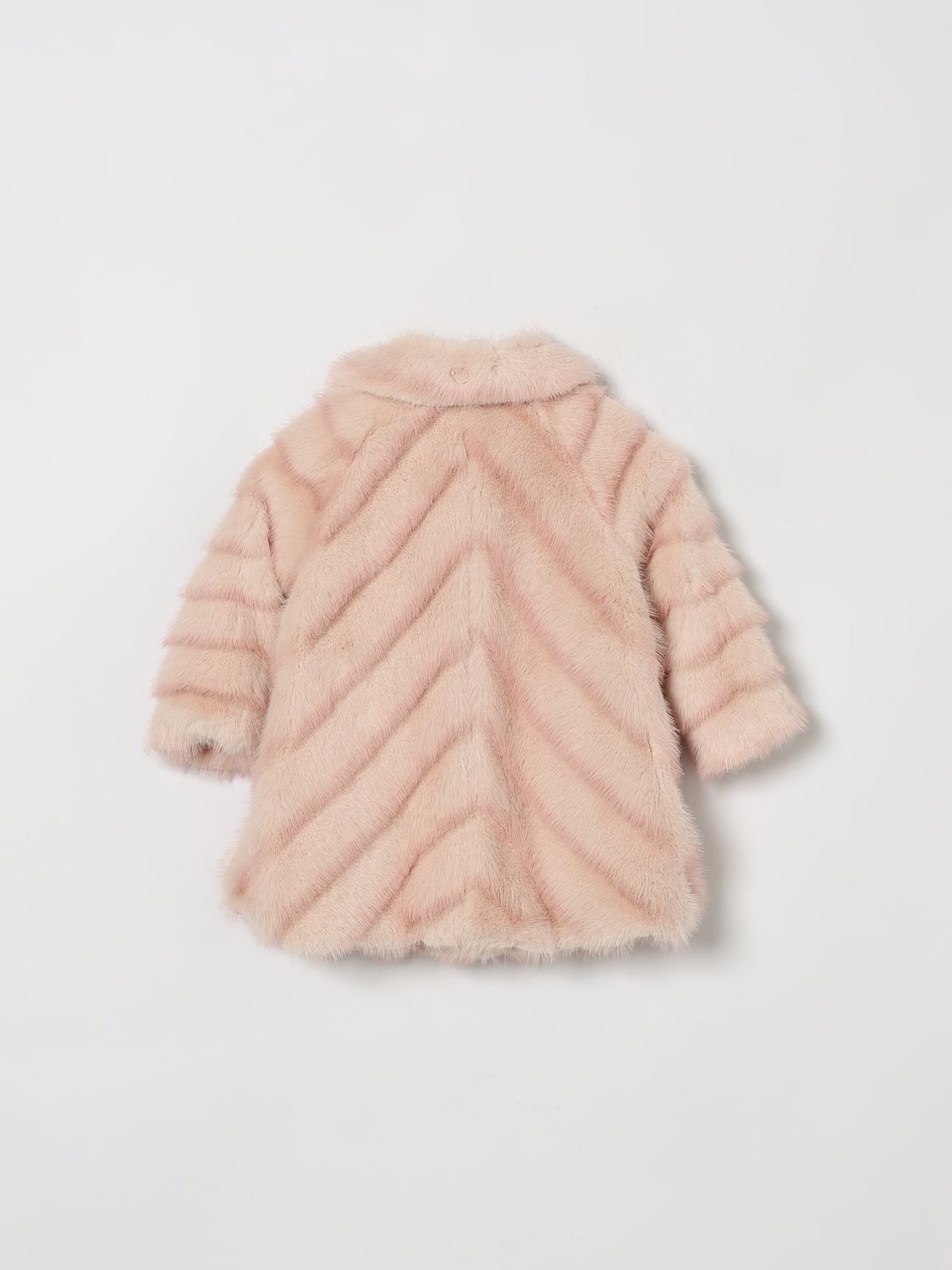 MONNALISA COAT: Coat kids Monnalisa, Pink - Img 2