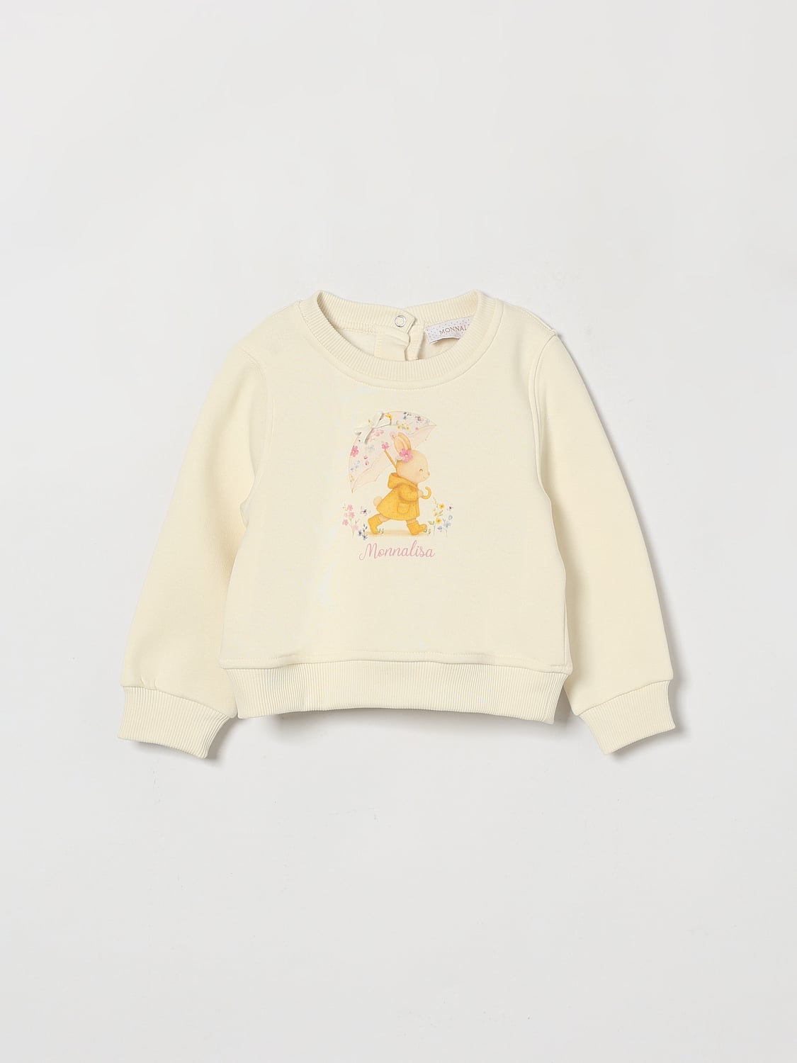 MONNALISA PULLOVER: Pullover kinder Monnalisa, Yellow Cream - Img 1
