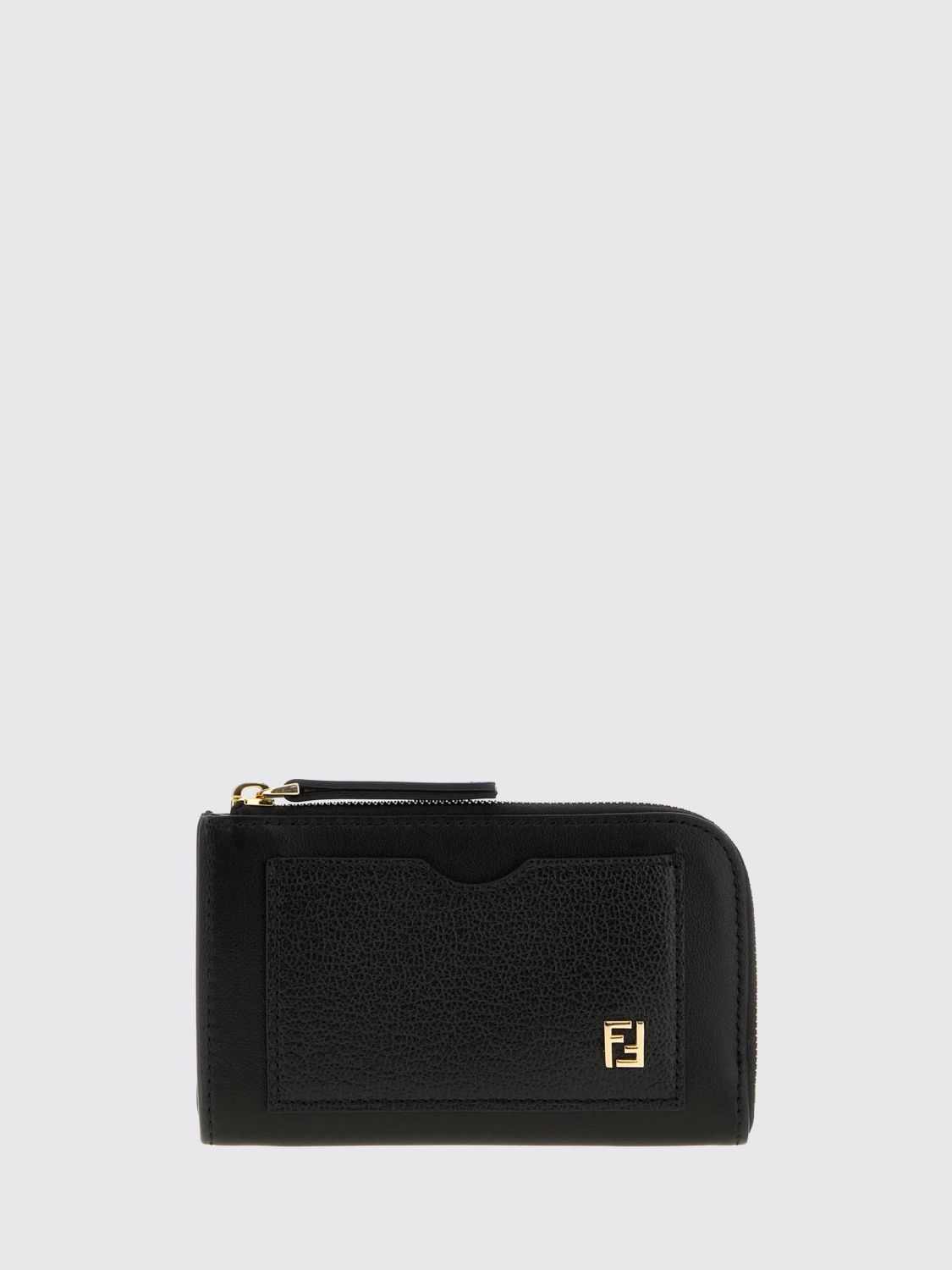 FENDI GELDBÖRSE: Geldbörse damen Fendi, Schwarz - Img 1