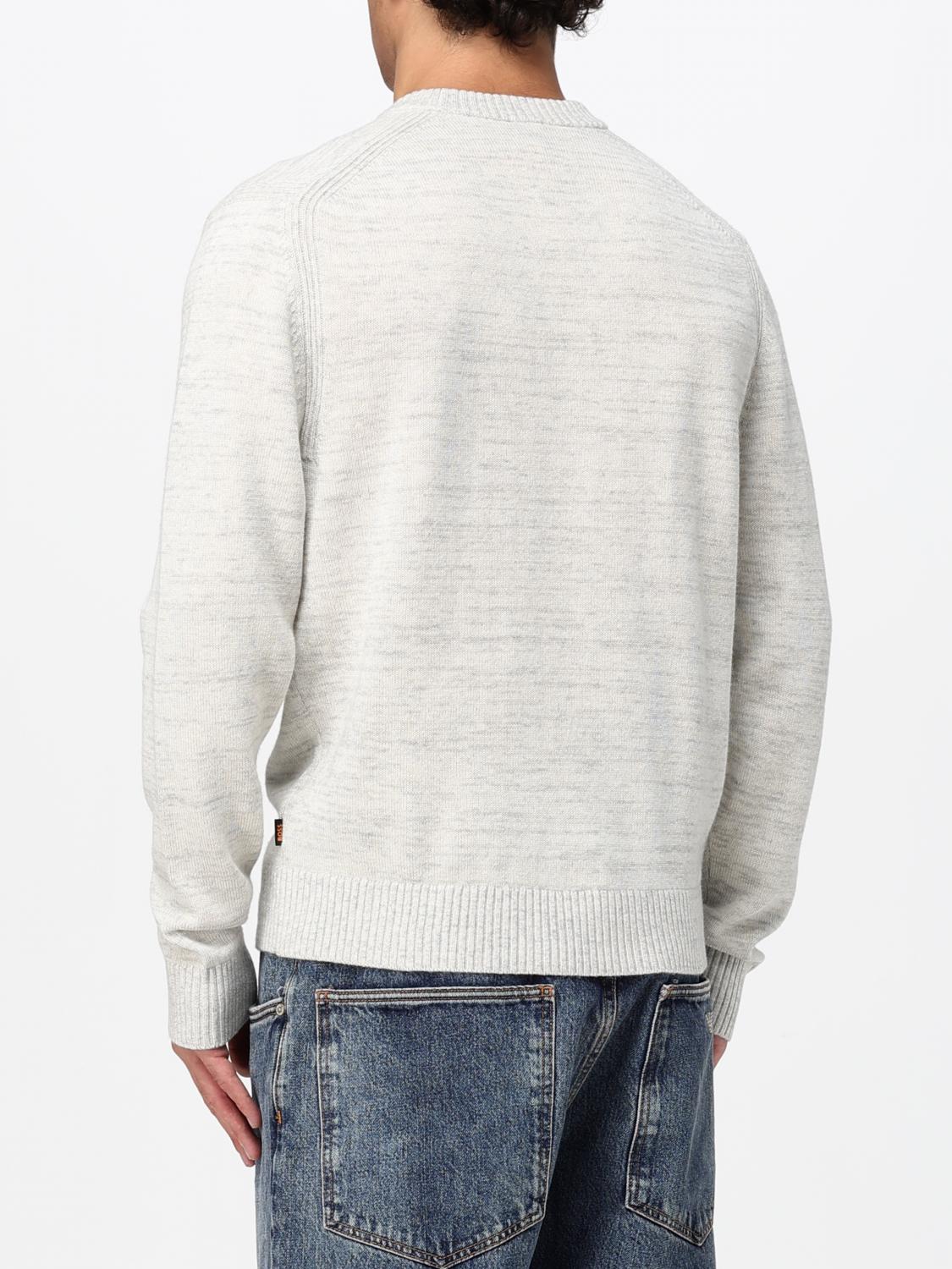 BOSS SWEATER: Sweater men Boss, Grey - Img 2