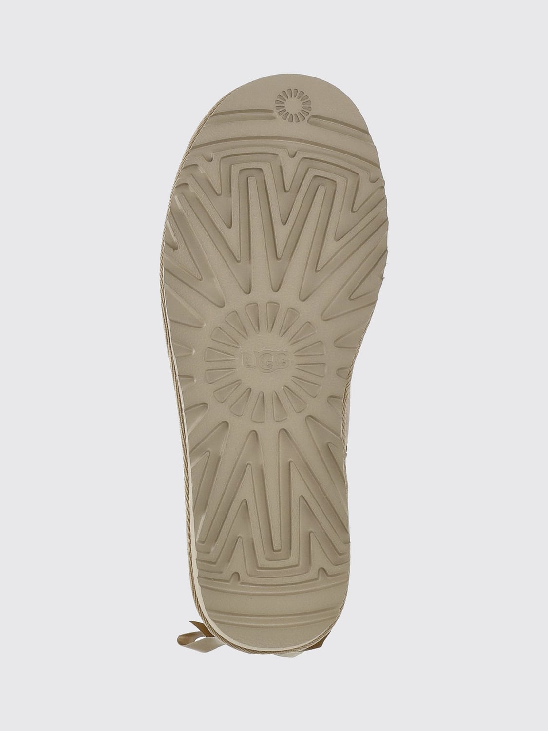 UGG BOTTES: Bottines Ultra Mini Bailey Bow UGG en daim avec nœud arrière, Sable - Img 5